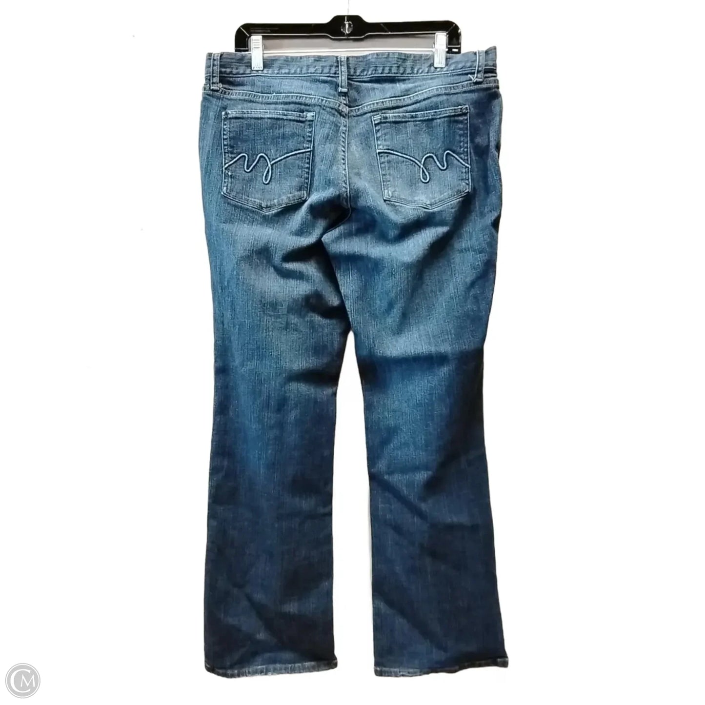 Jeans Wide Leg By Mossimo In Blue Denim, Size: 12