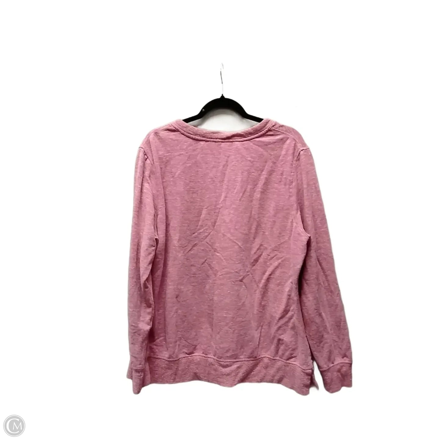 Sweatshirt Collar By Green Tea In Pink, Size: Xxl