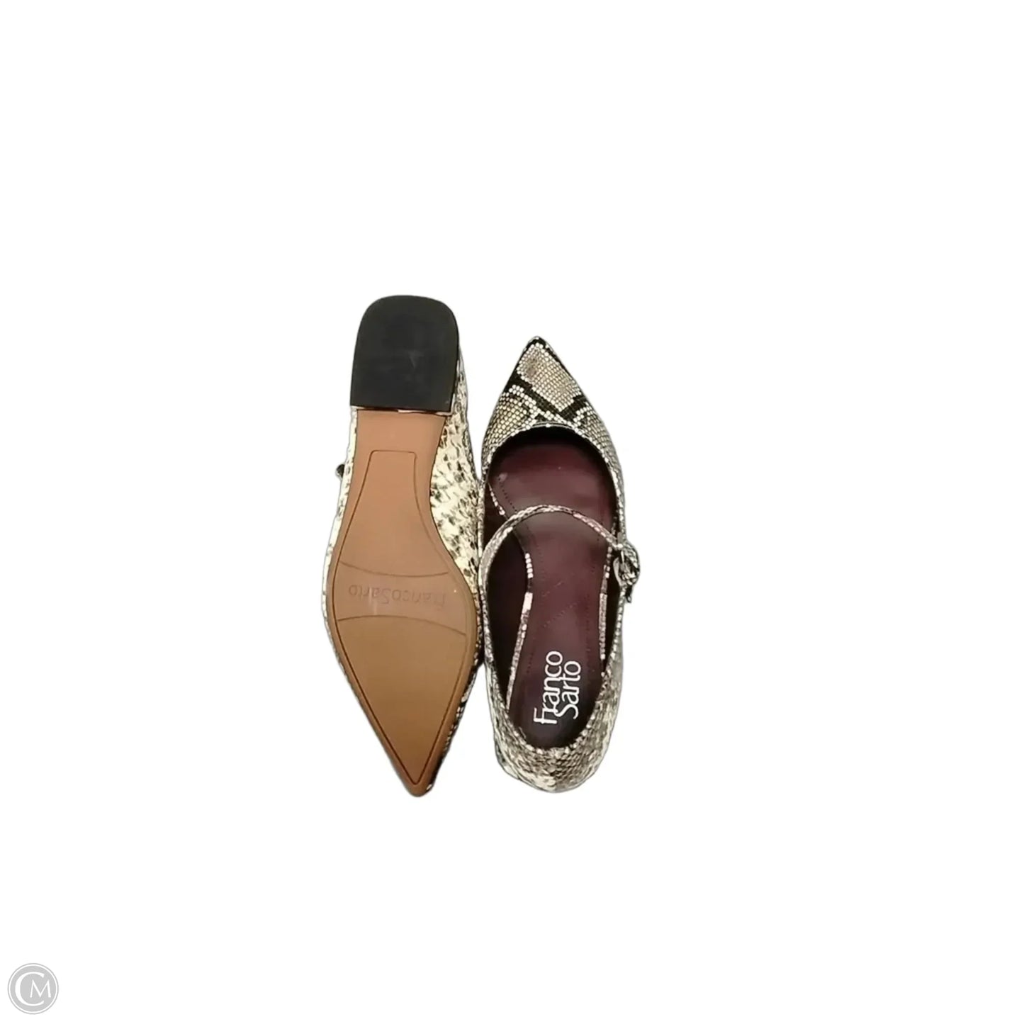 Shoes Flats By Franco Sarto In Animal Print, Size: 9