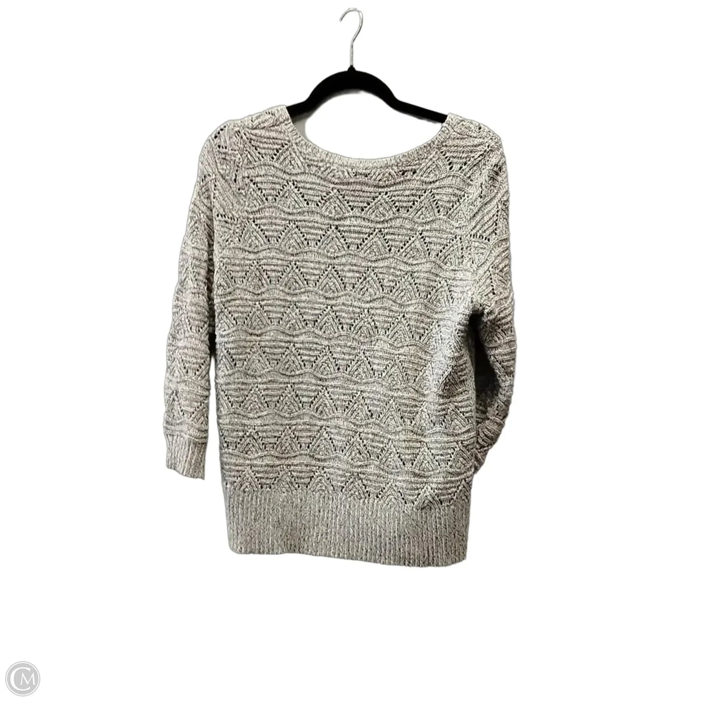 Sweater By Cme In Cream & Red, Size: M