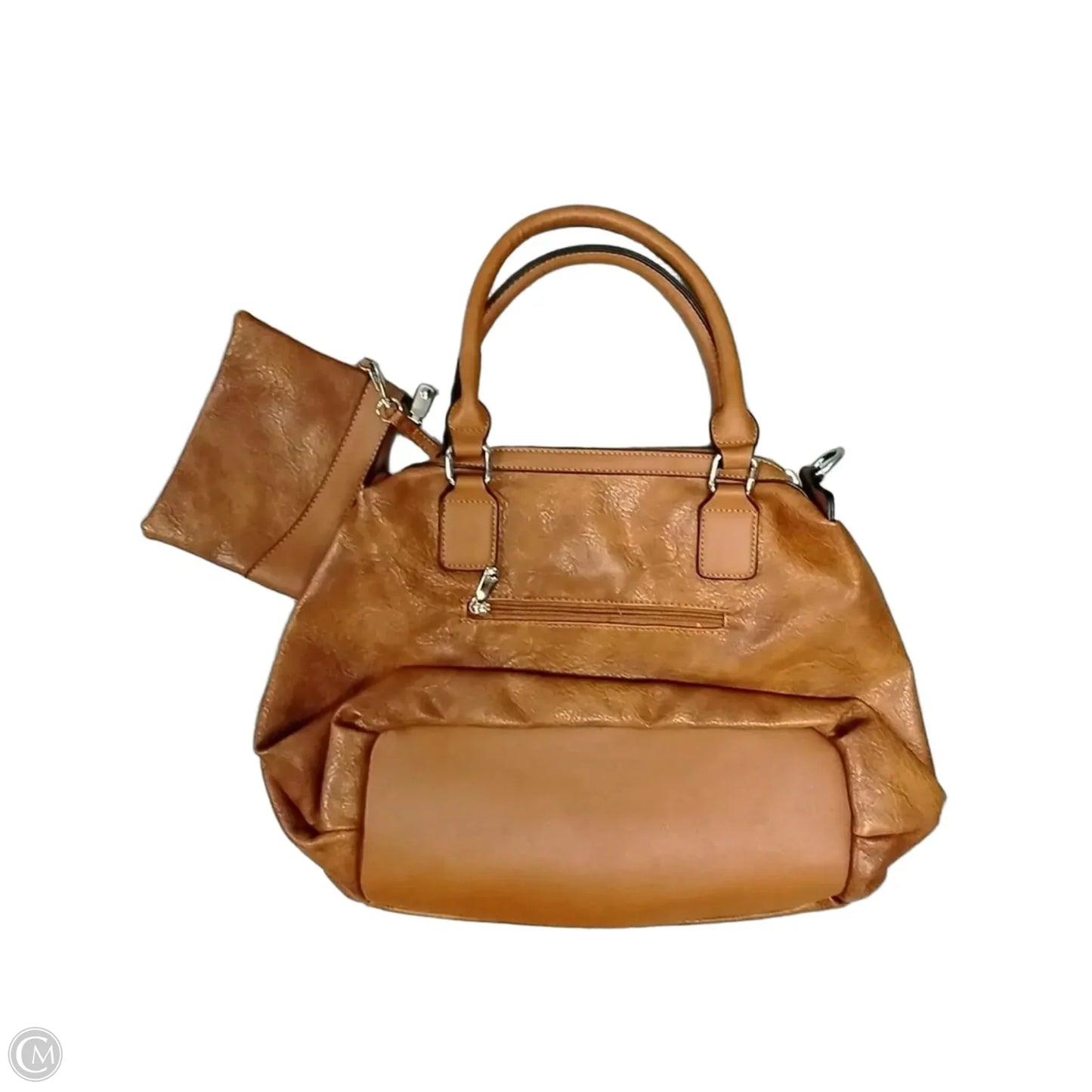 Handbag Leather By Cme, Size: Large