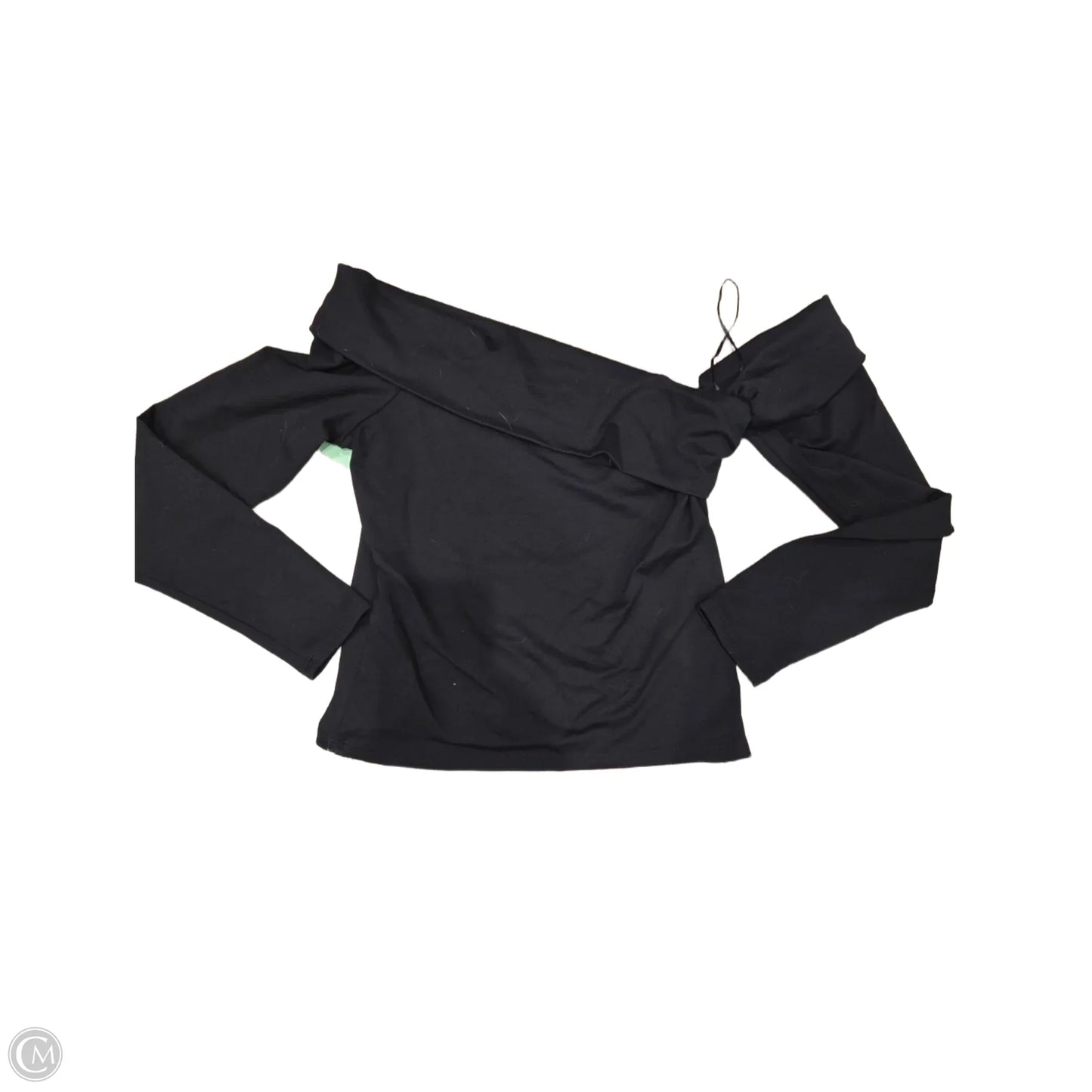 Top Long Sleeve By Abercrombie And Fitch In Black, Size: M