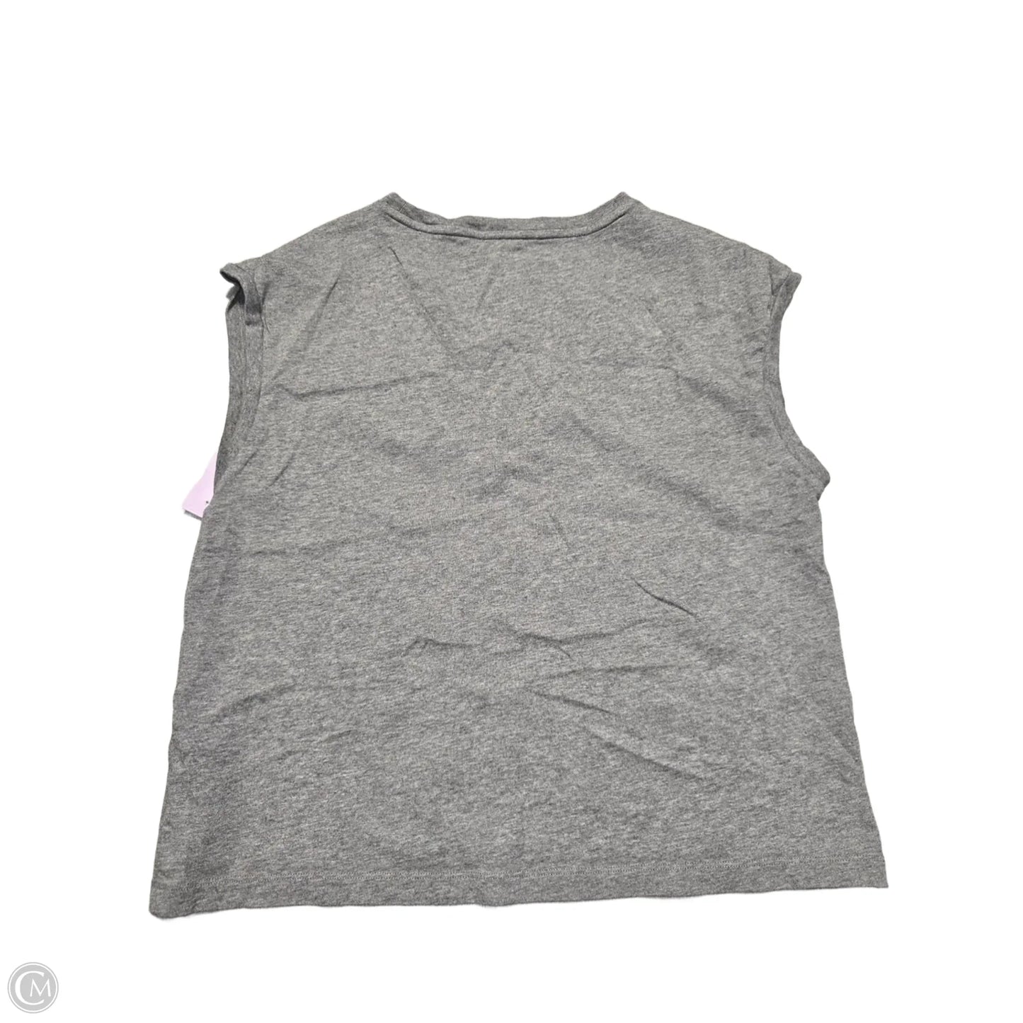 Top Sleeveless By Abercrombie And Fitch In Grey, Size: S