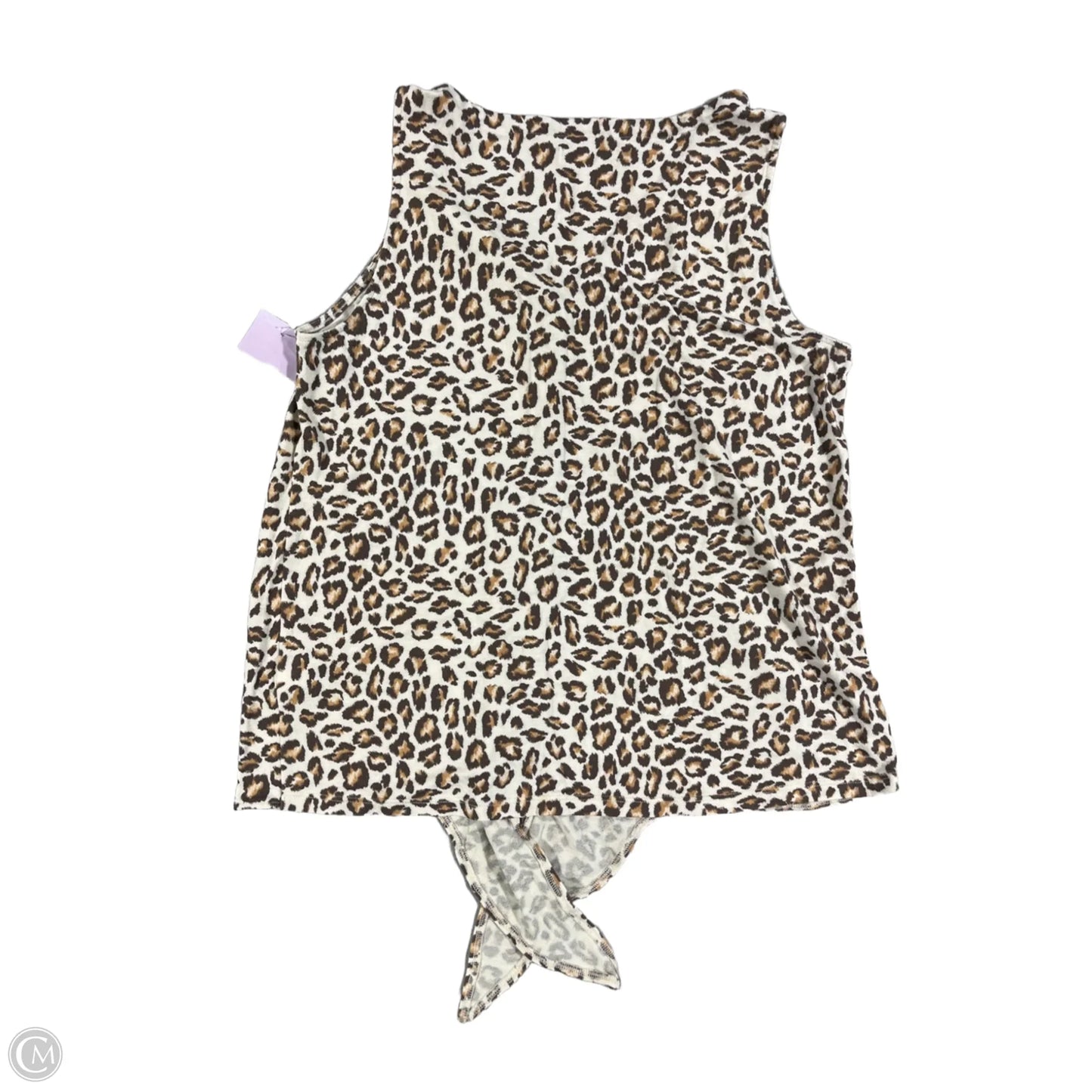 Tank Top By Nine West In Animal Print, Size: S
