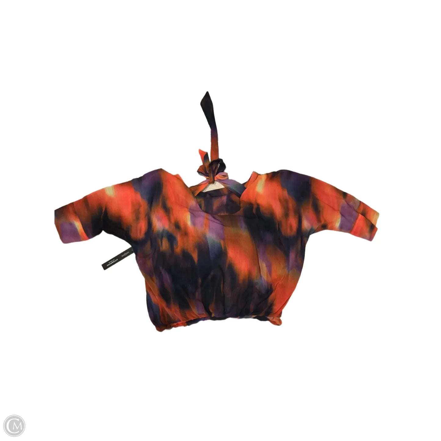 Top Long Sleeve By Liverpool In Multi-colored, Size: L