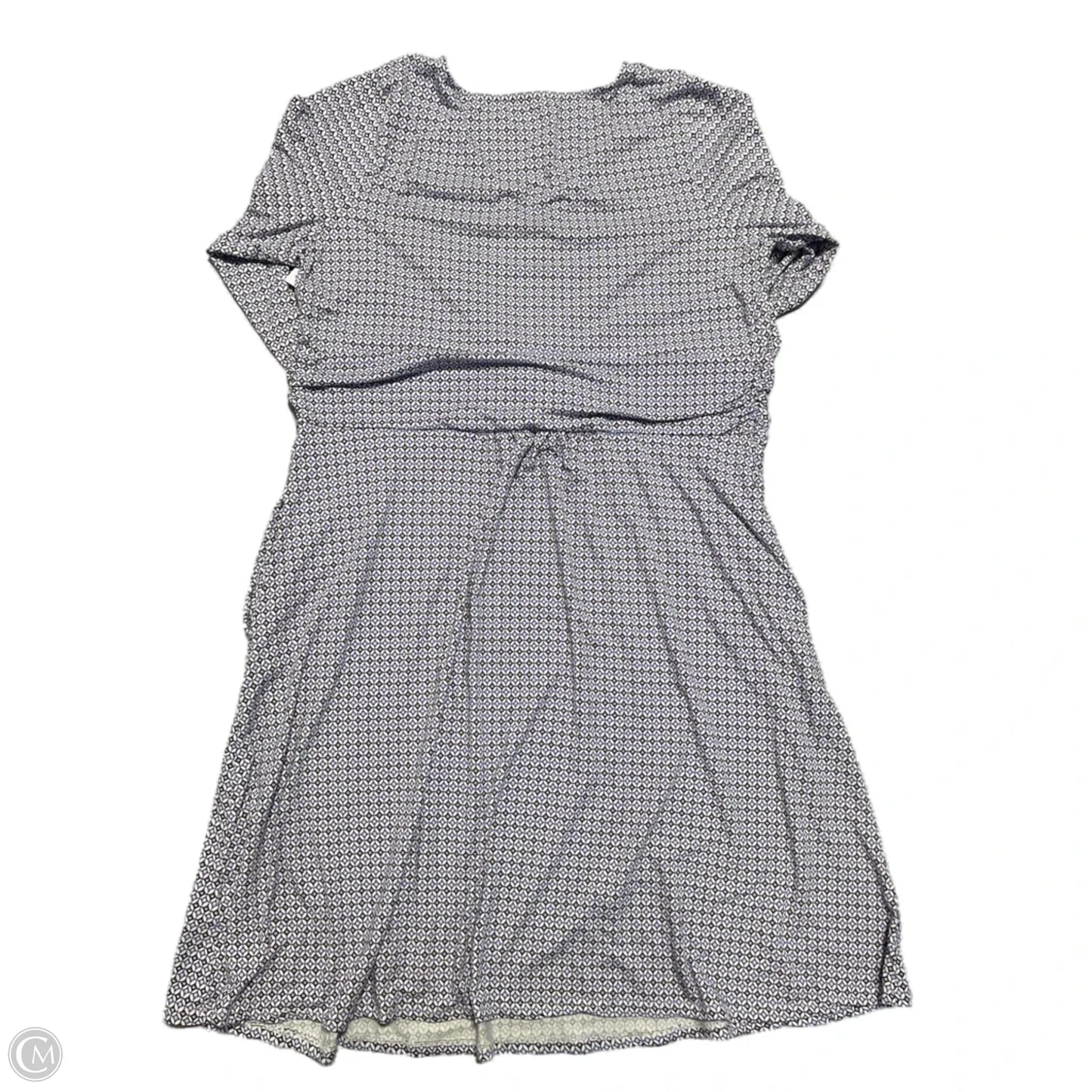 Dress Casual Short By Lands End In Purple, Size: 1x