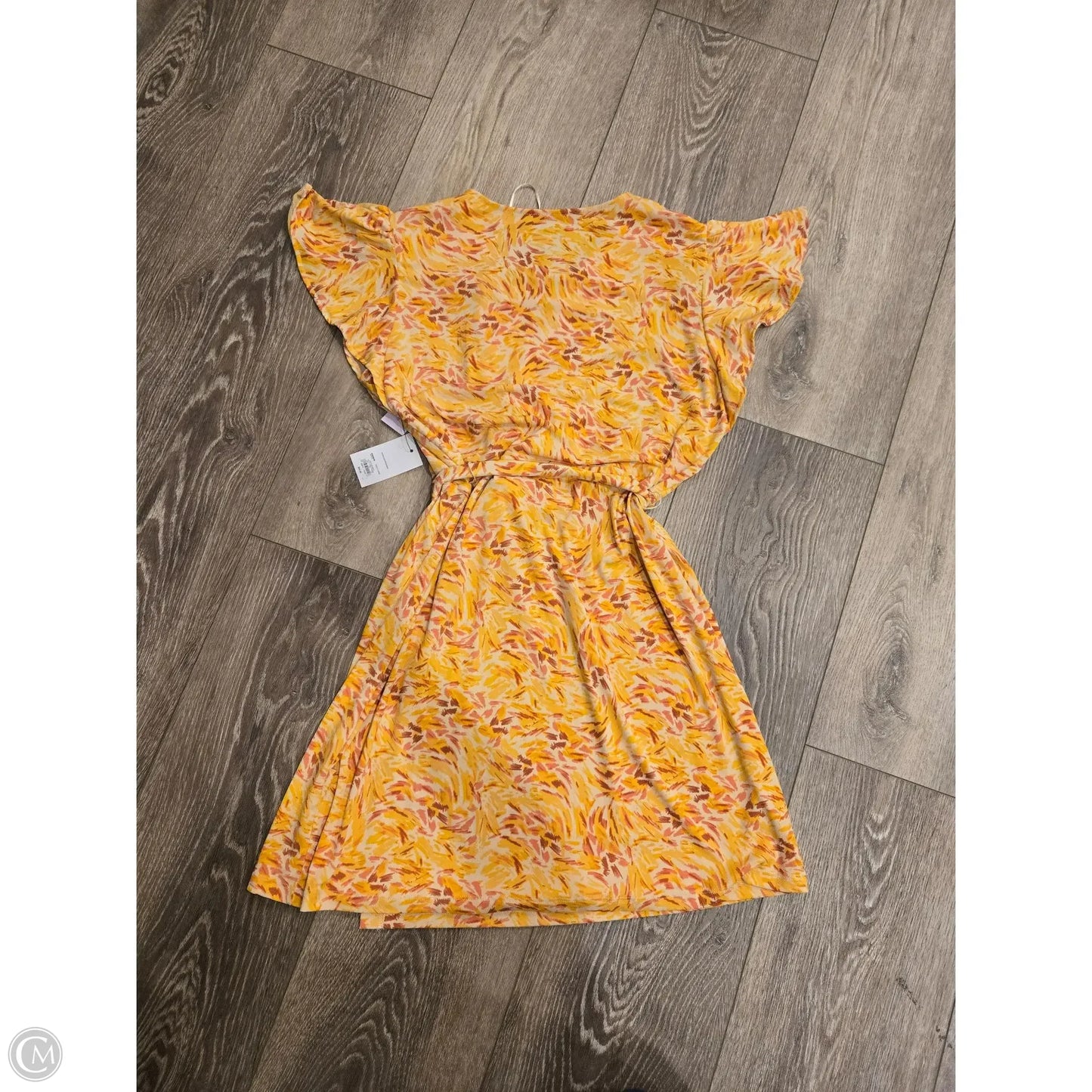 Dress Casual Short By Nine West In Yellow, Size: Xl