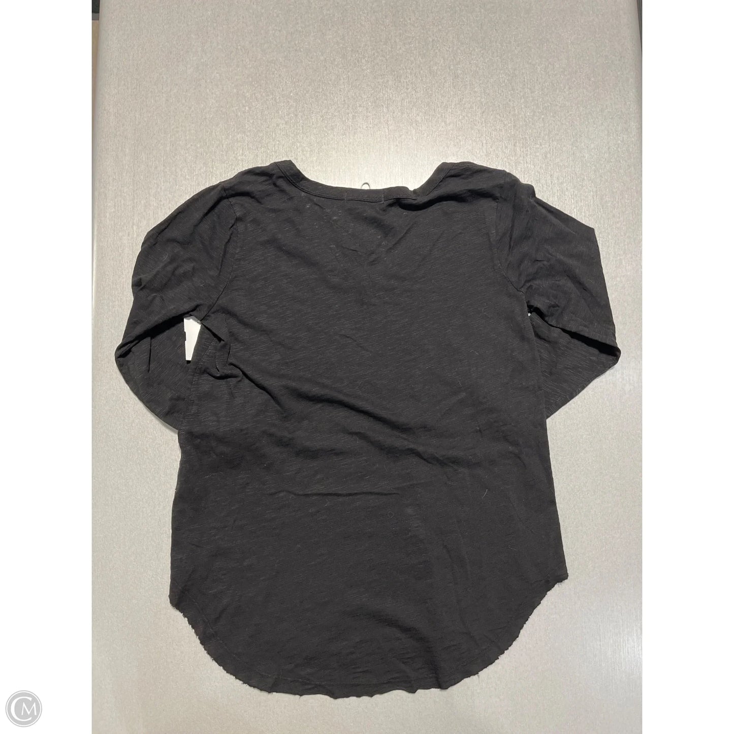 Top Long Sleeve By Cmc In Black, Size: Xs