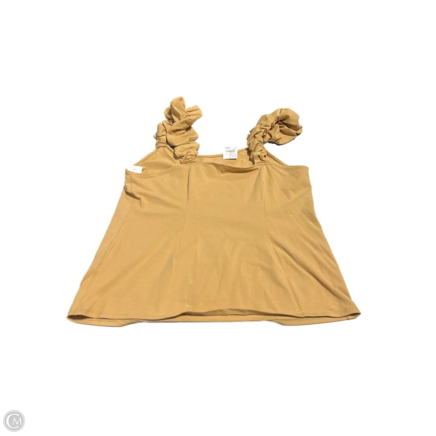 Tank Top By Cato In Tan, Size: L