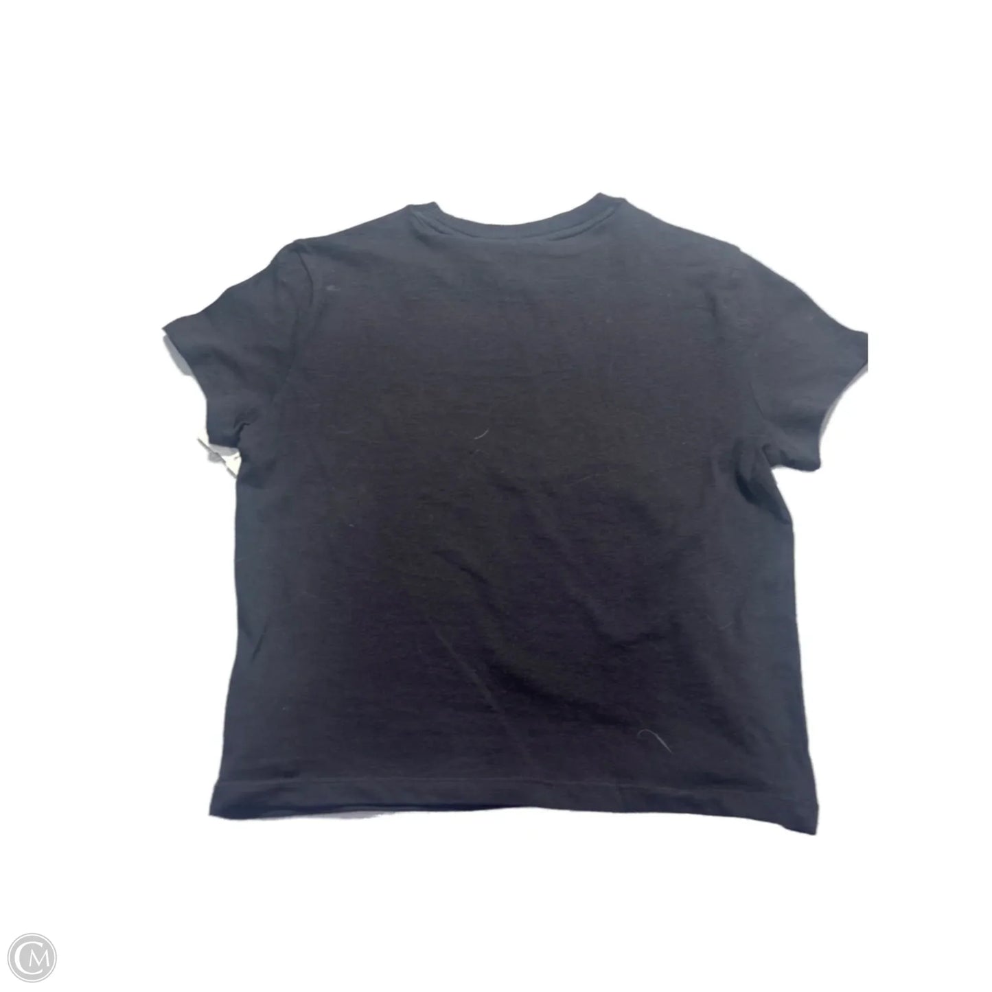 Top Short Sleeve Basic By Divided In Black, Size: Xs