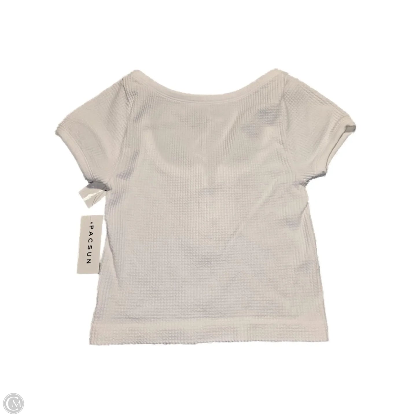 Top Short Sleeve Basic By Pacsun In White, Size: Xs