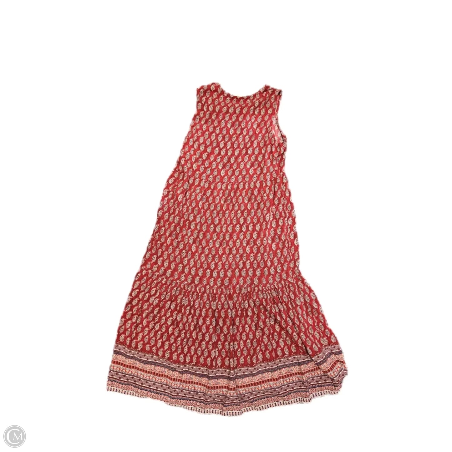 Dress Casual Midi By Beachlunchlounge In Red, Size: M