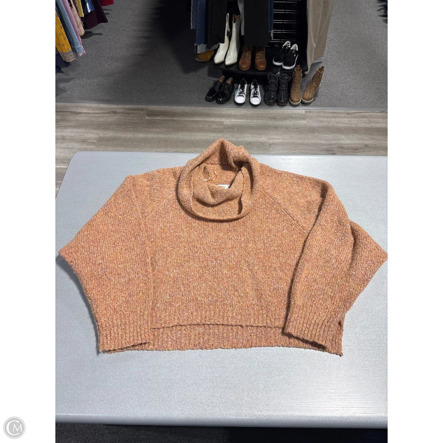 Sweater By Sincerely Jules In Peach, Size: L