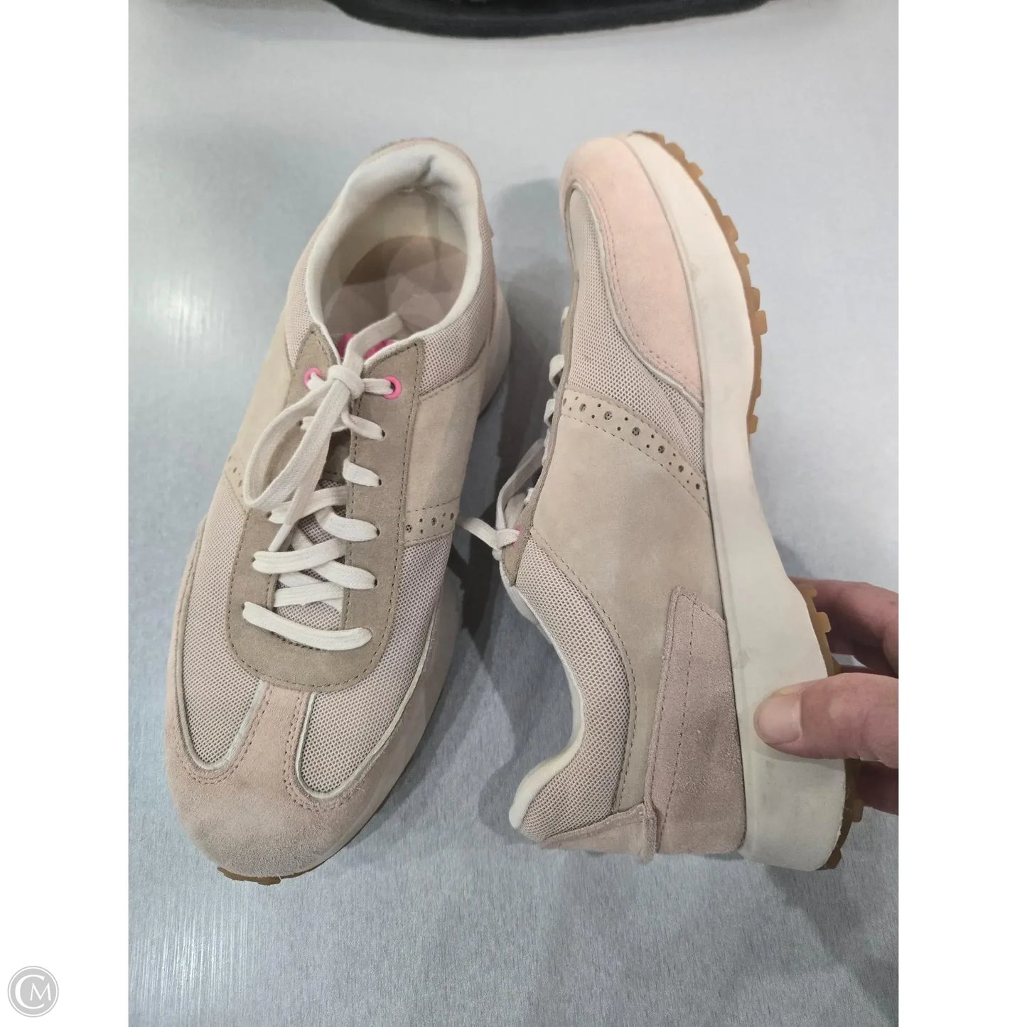 Shoes Sneakers By Cole-haan In Pink & Tan, Size: 10