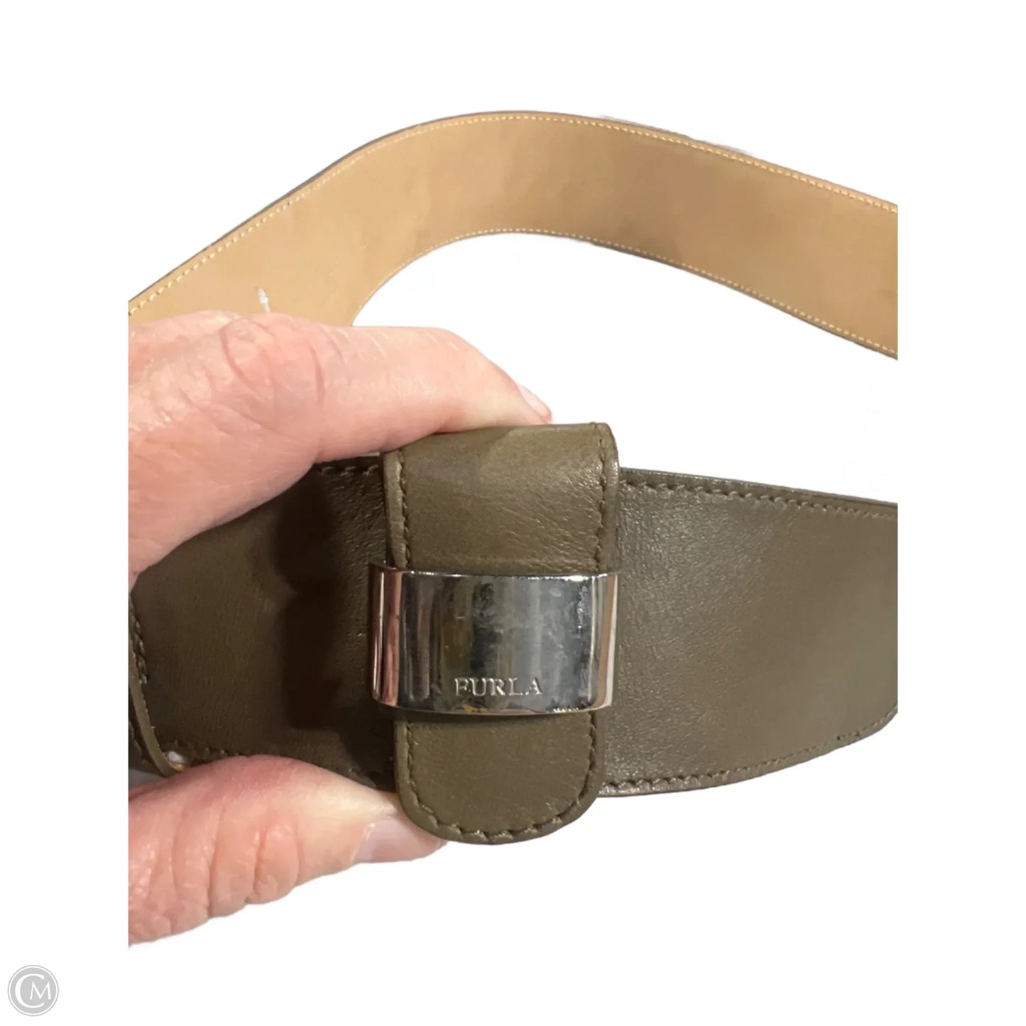 Belt Luxury Designer By Furla, Size: Medium