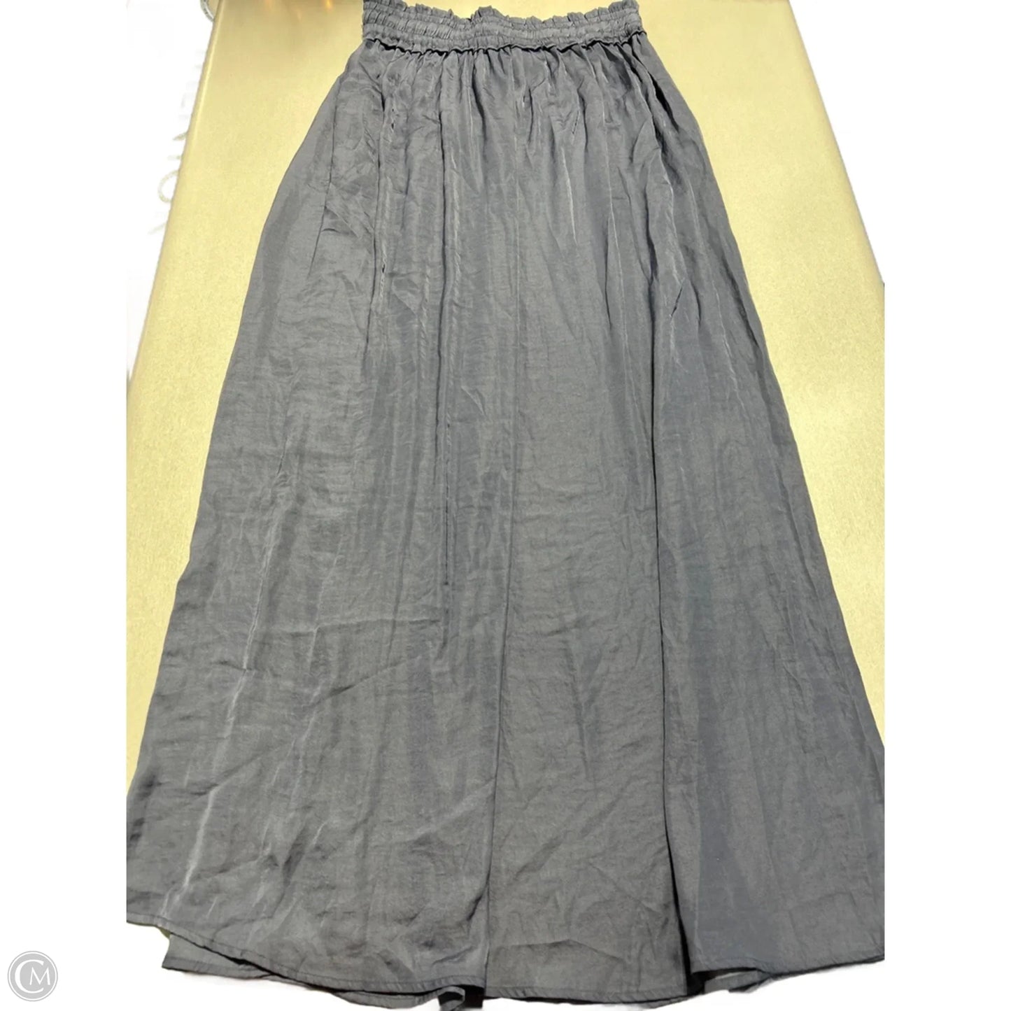 Skirt Maxi By Hem & Thread In Blue, Size: 10