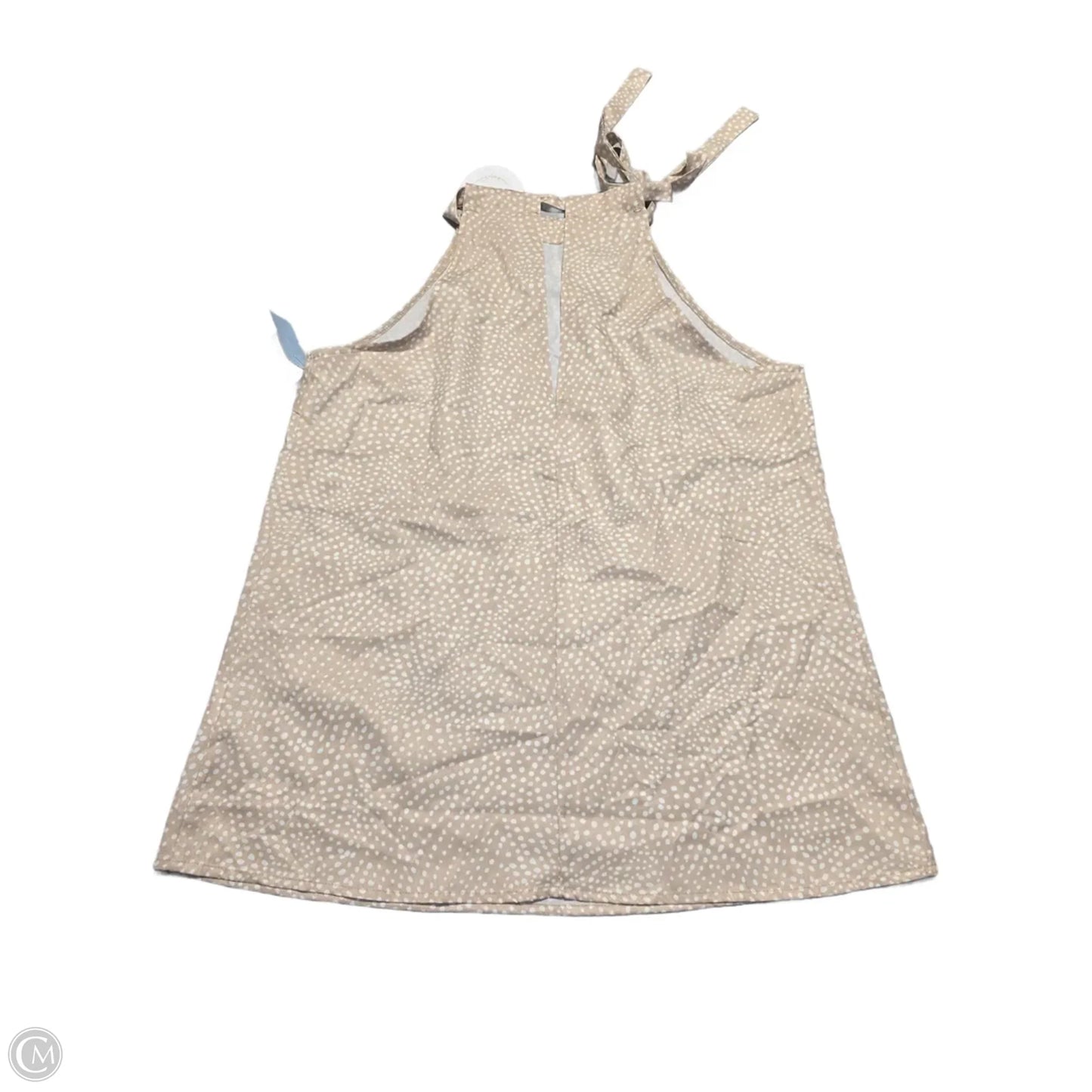 Tank Top By Cmf In Polkadot Pattern, Size: M