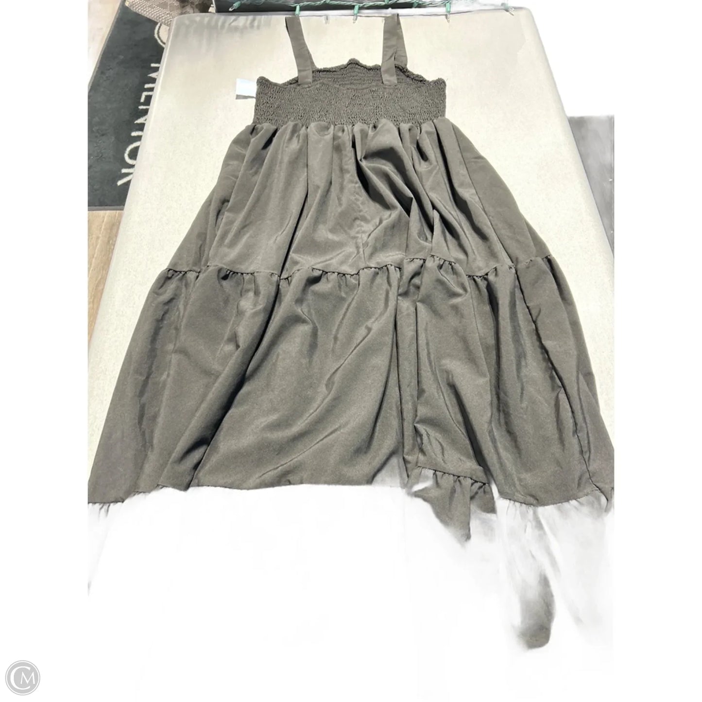 Dress Casual Midi By Shein In Black, Size: Xl