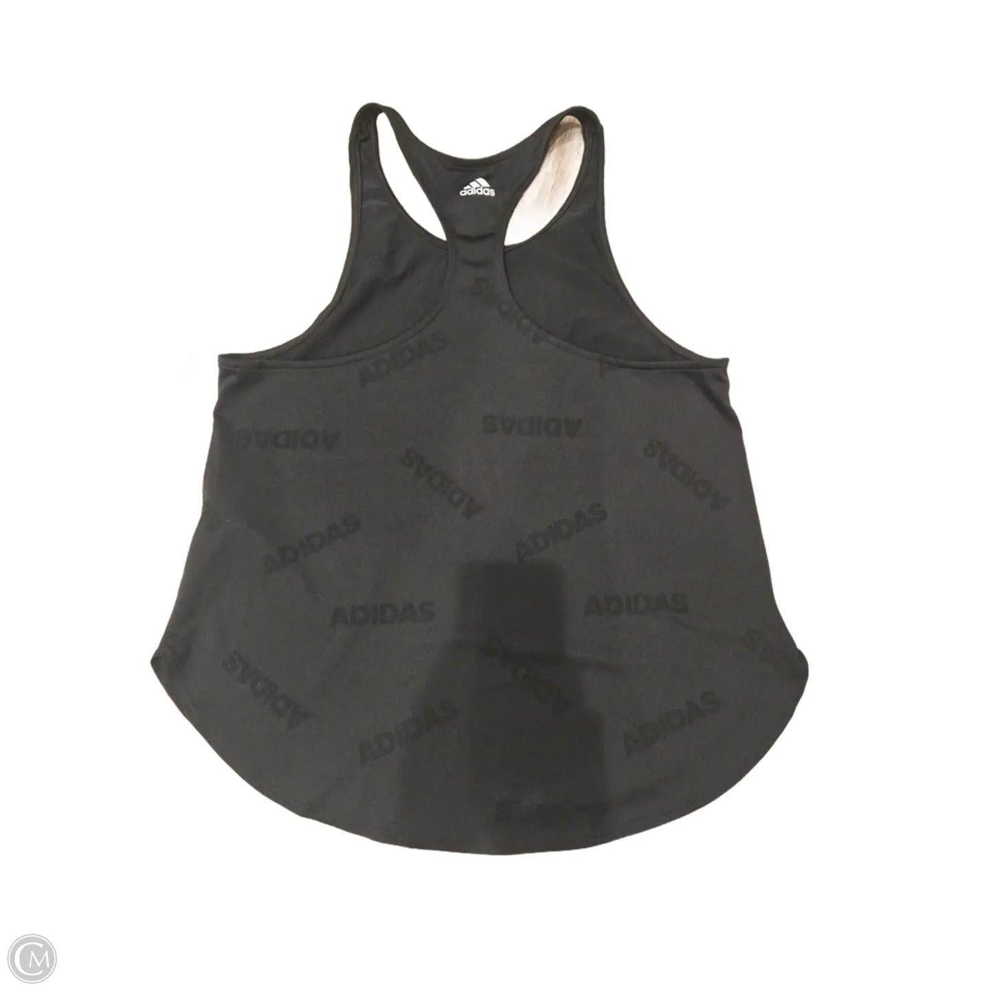 Athletic Tank Top By Adidas In Black, Size: L