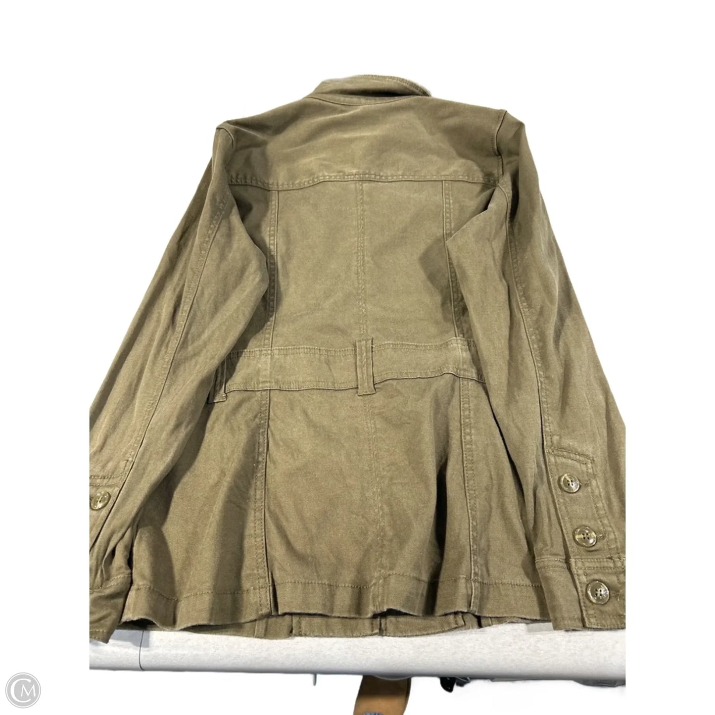 Jacket Shirt By Liverpool In Green, Size: M