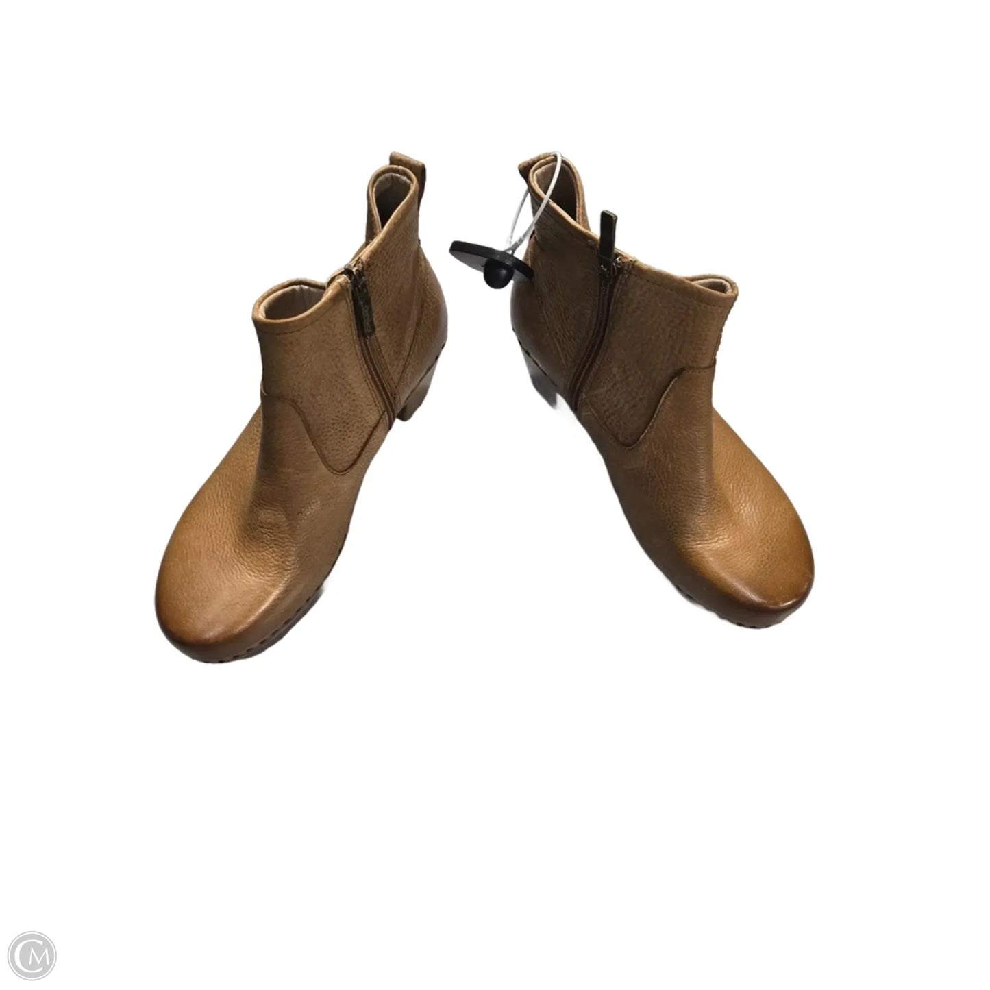 Boots Ankle Heels By Dansko In Brown, Size: 10