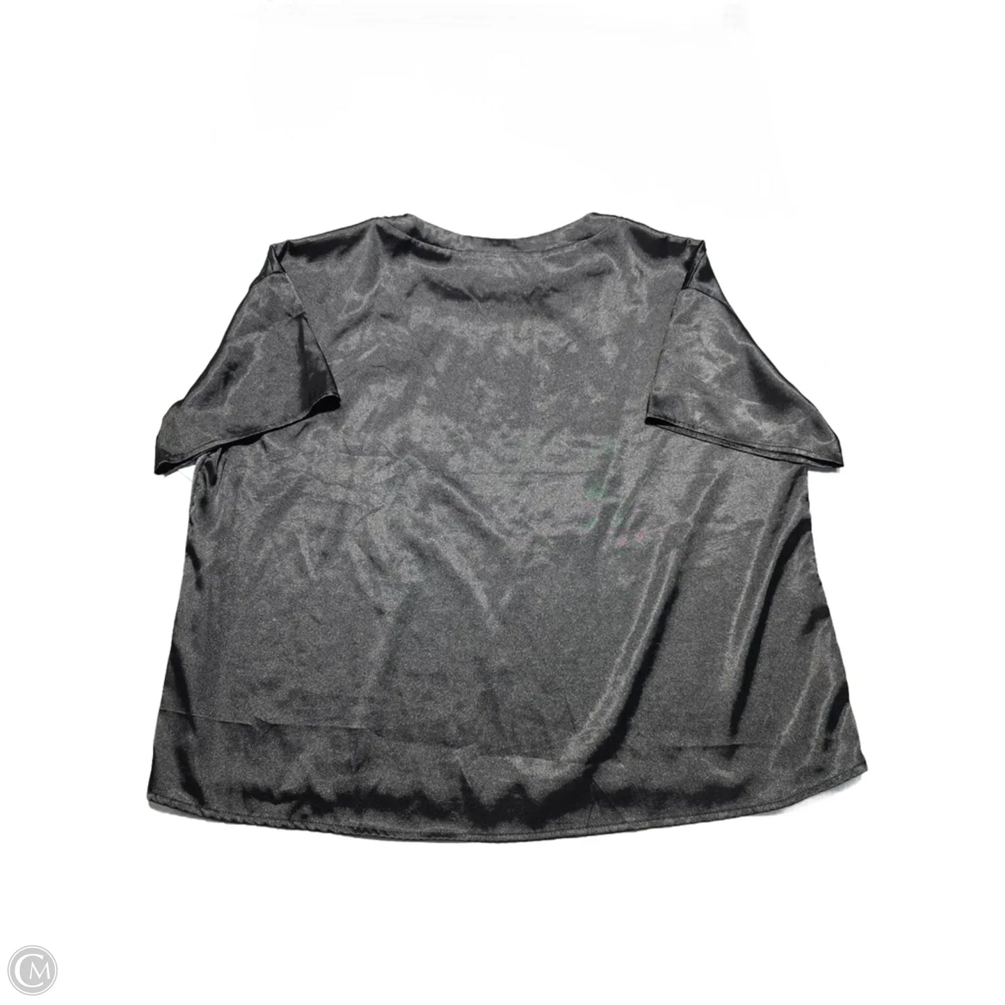 Top Short Sleeve By Ekouaer In Black, Size: Xxl
