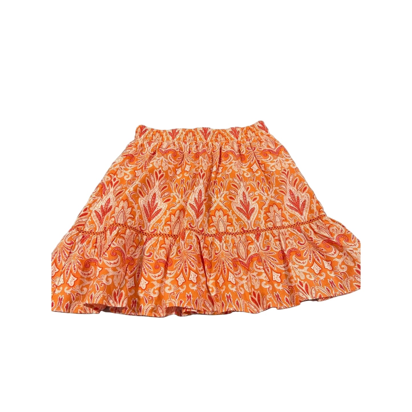 Skirt Mini & Short By Loft In Orange, Size: Xs