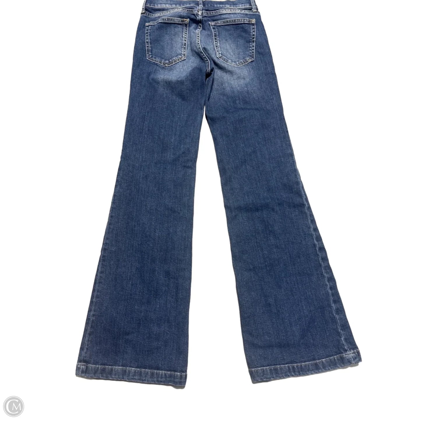 Jeans Flared By Gap In Blue Denim, Size: 4