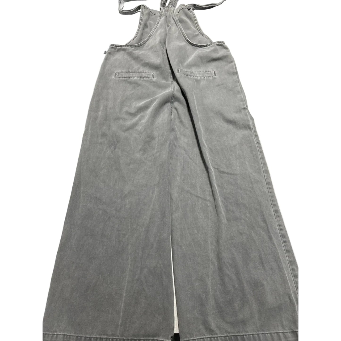 Jumpsuit By Zenana In Grey Denim, Size: L