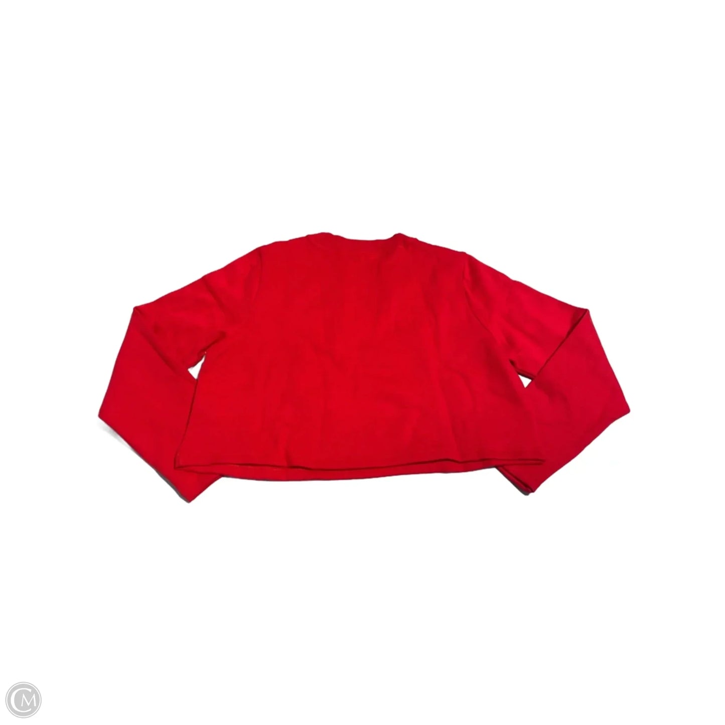 Top Long Sleeve By Express In Red, Size: Xs