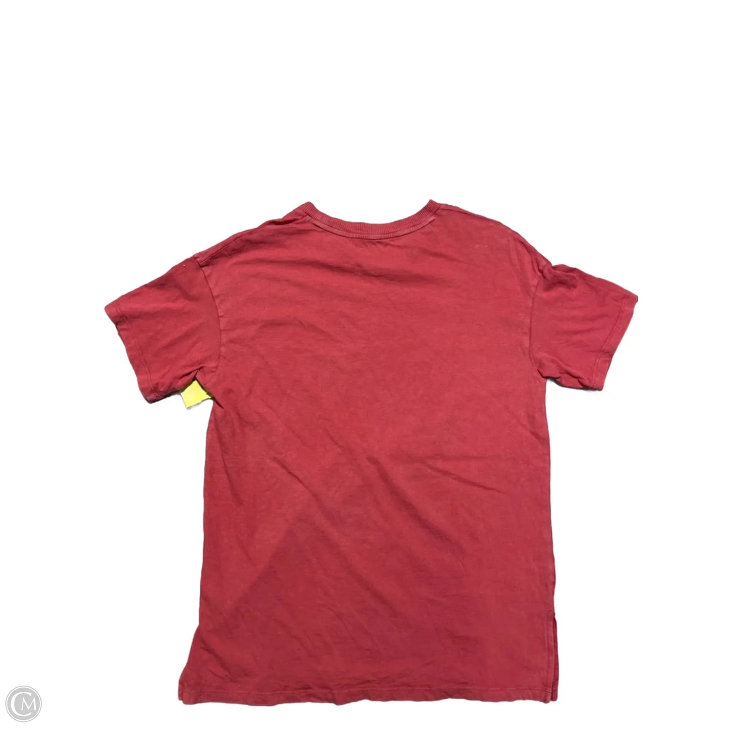 Top Short Sleeve By American Eagle In Red, Size: Xs
