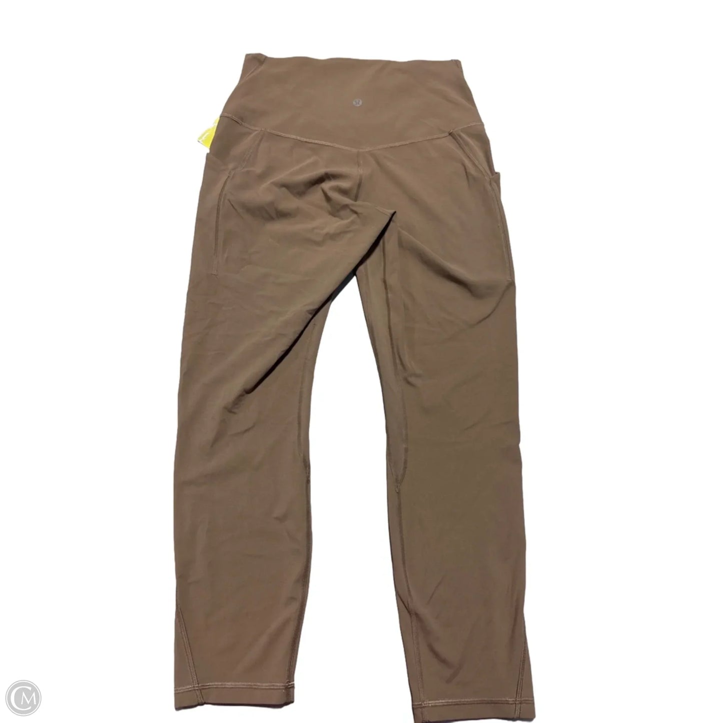 Athletic Leggings By Lululemon In Brown, Size: 8