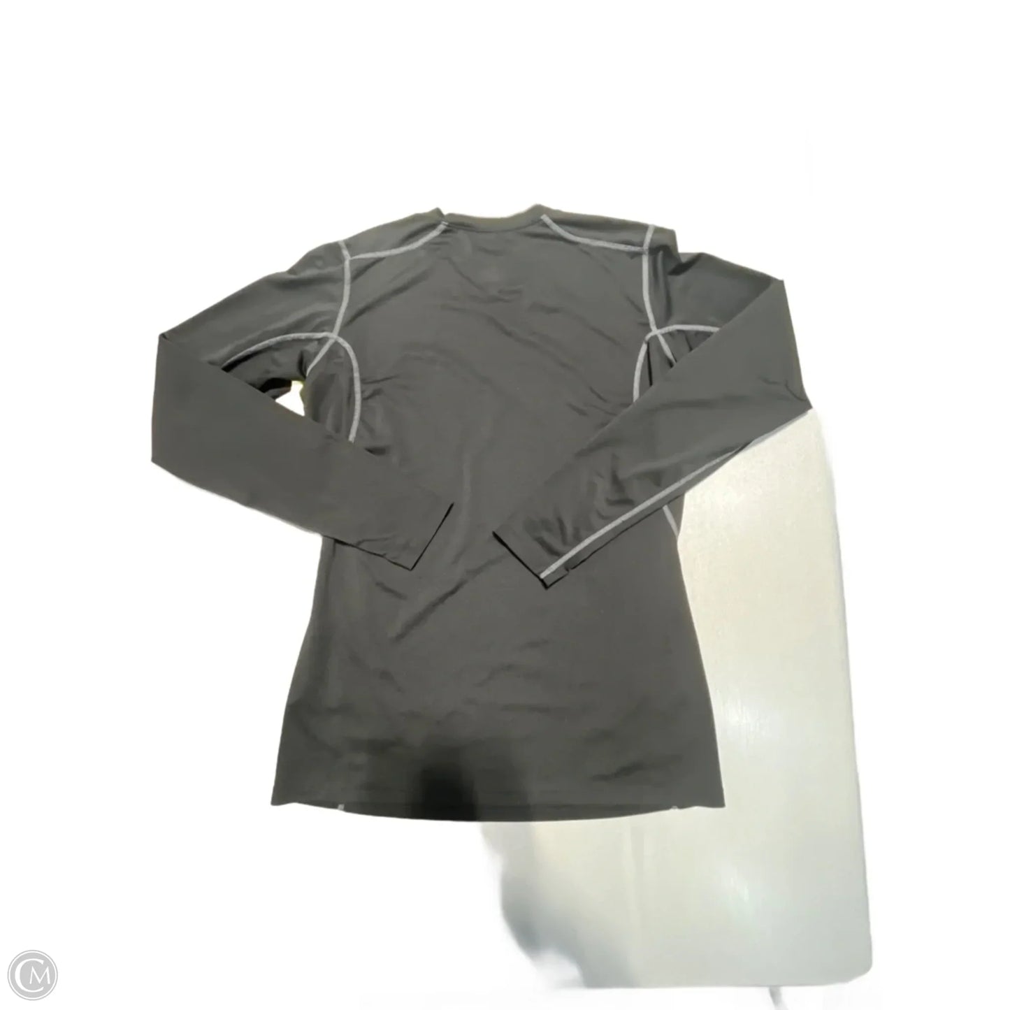 Athletic Top Long Sleeve Crewneck By Nike In Black, Size: S