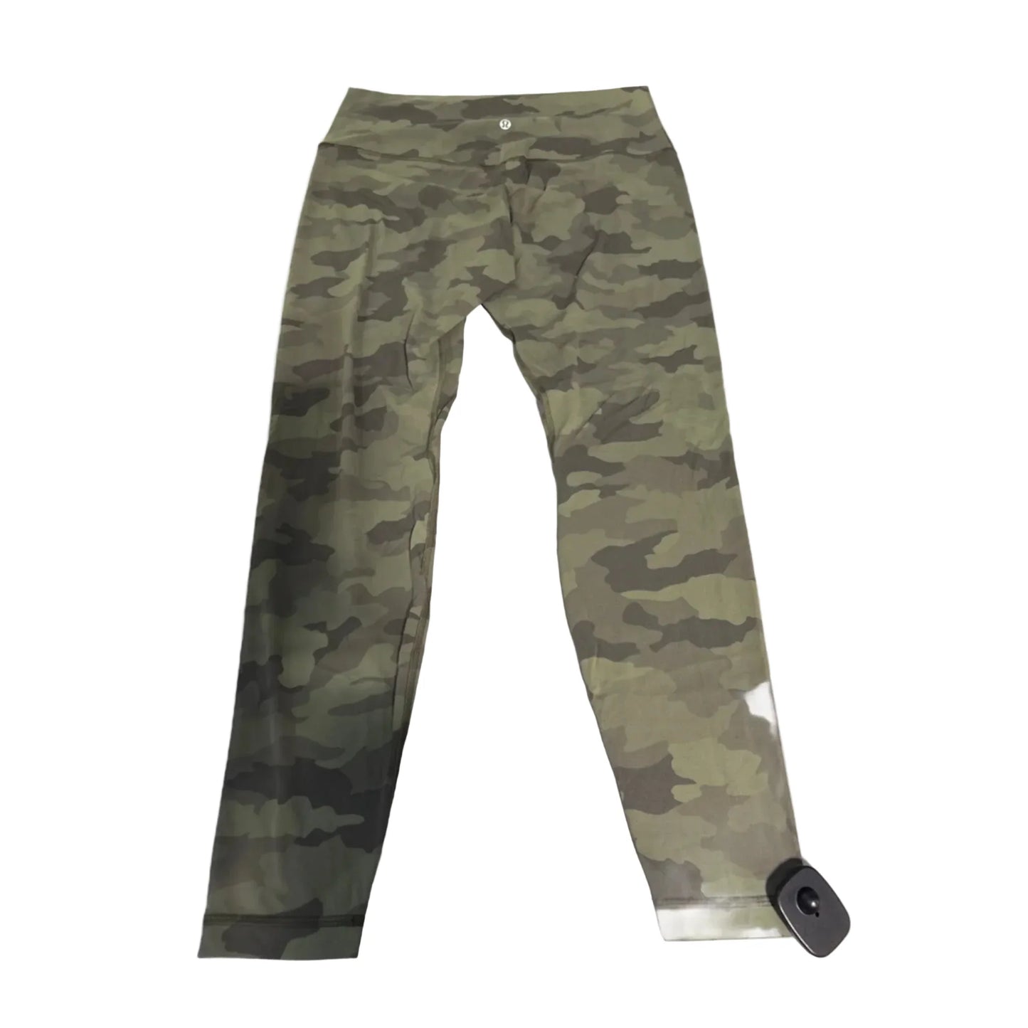Athletic Leggings By Lululemon In Camouflage Print, Size: 12