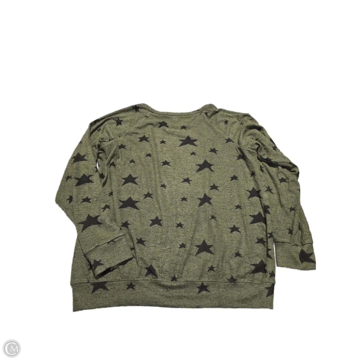 Top Long Sleeve By Buffalo David Bitton In Green, Size: M