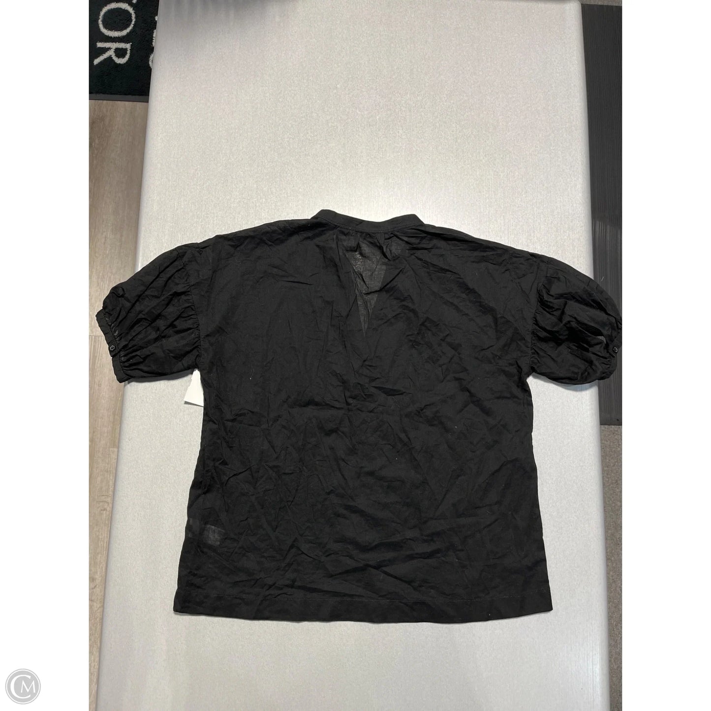 Top Short Sleeve By Everlane In Black, Size: 4