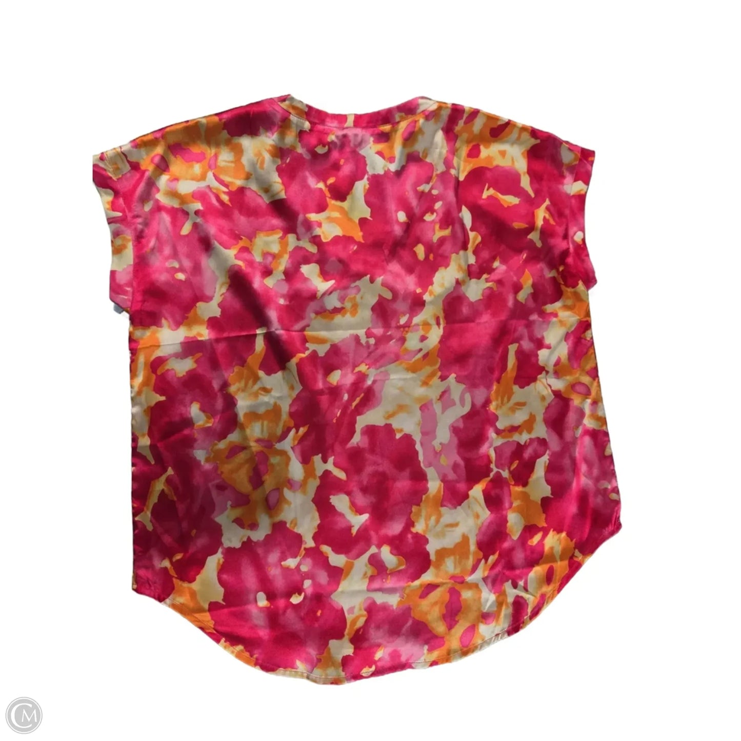 Blouse Short Sleeve By Jodifl In Pink, Size: S