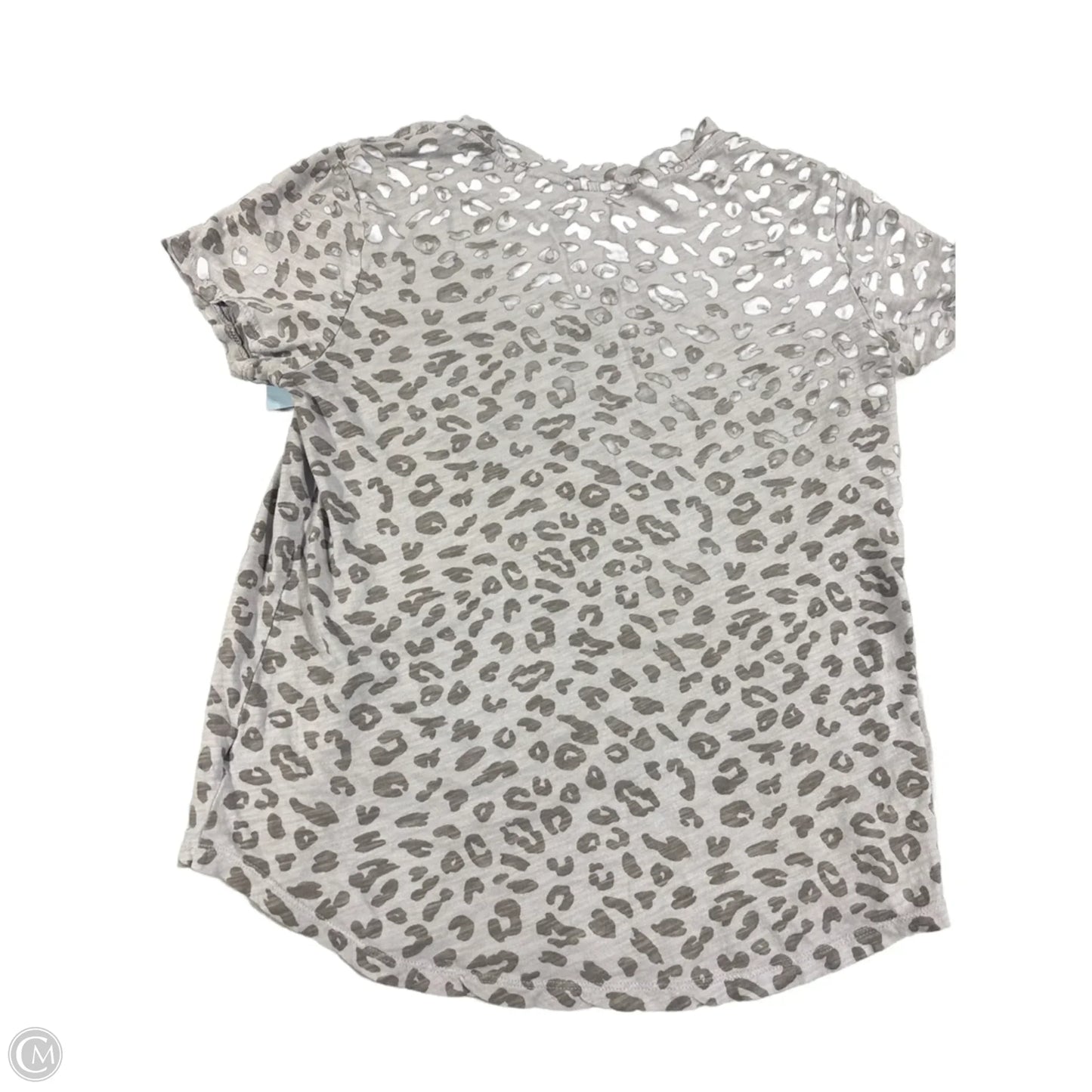 Top Short Sleeve By Old Navy In Animal Print, Size: S