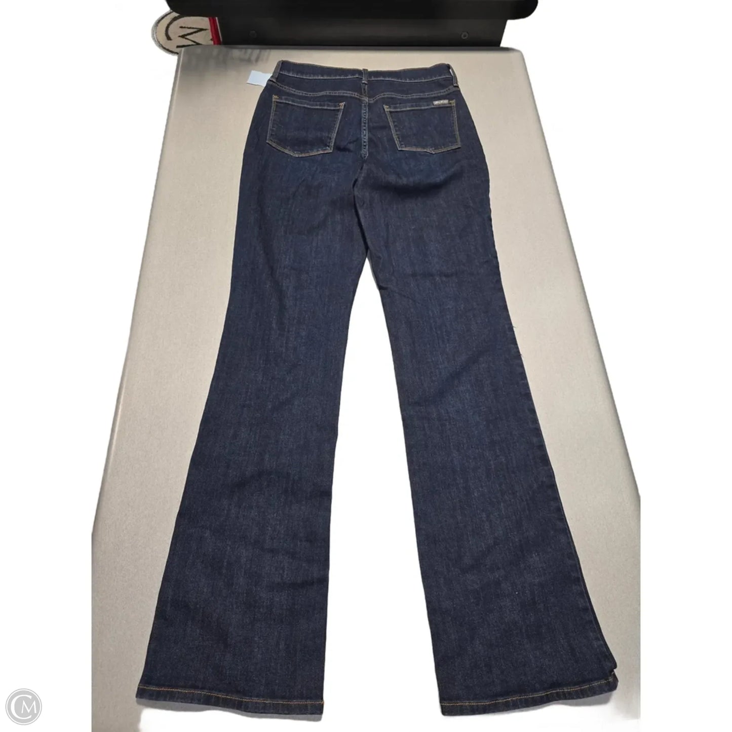 Jeans Boot Cut By Eddie Bauer In Blue Denim, Size: 8