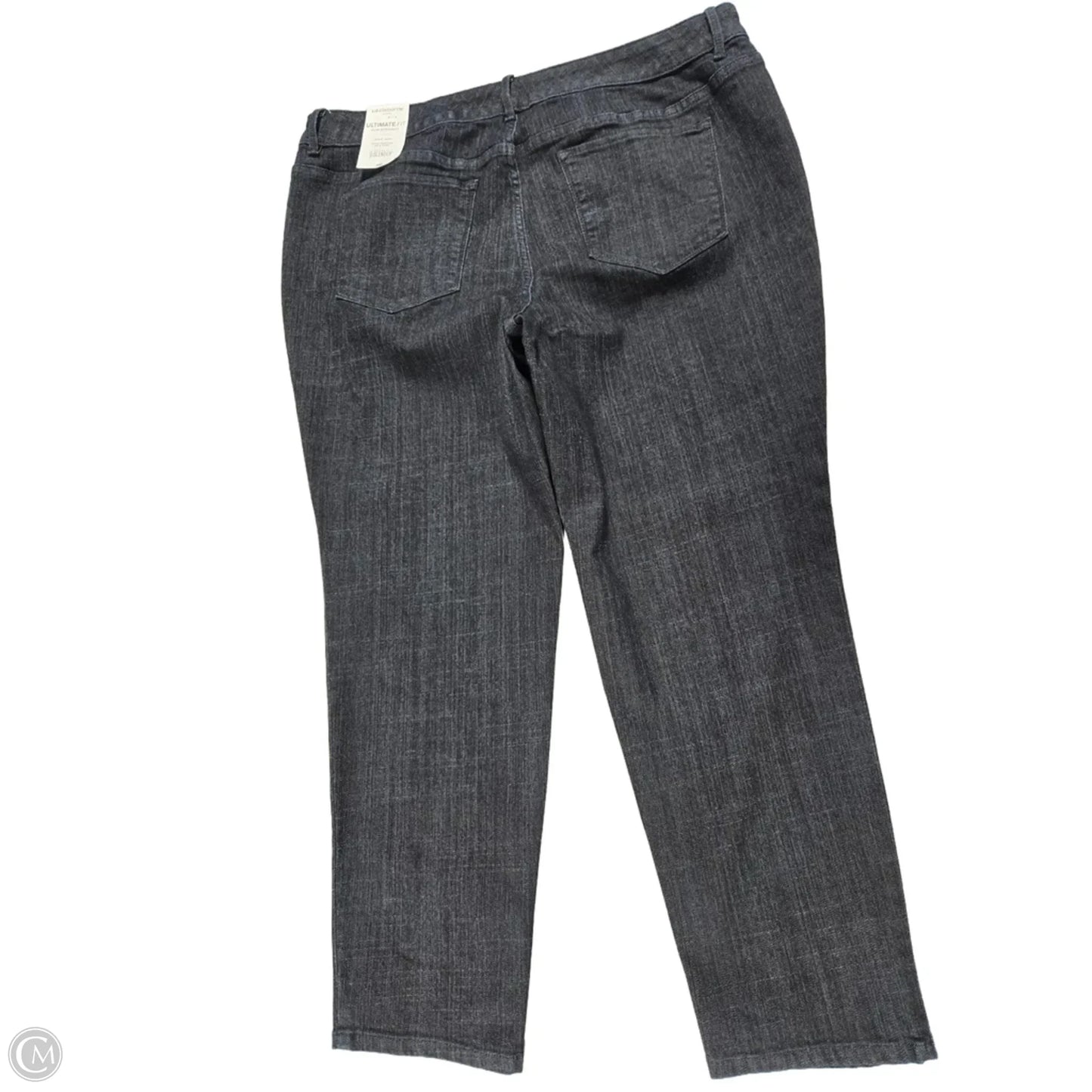 Jeans Straight By Liz Claiborne In Navy, Size: 18