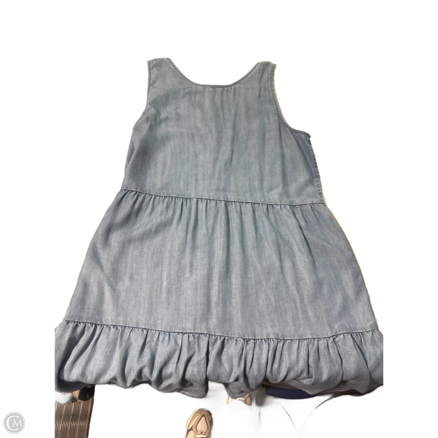 Dress Casual Short By Beachlunchlounge In Blue, Size: L