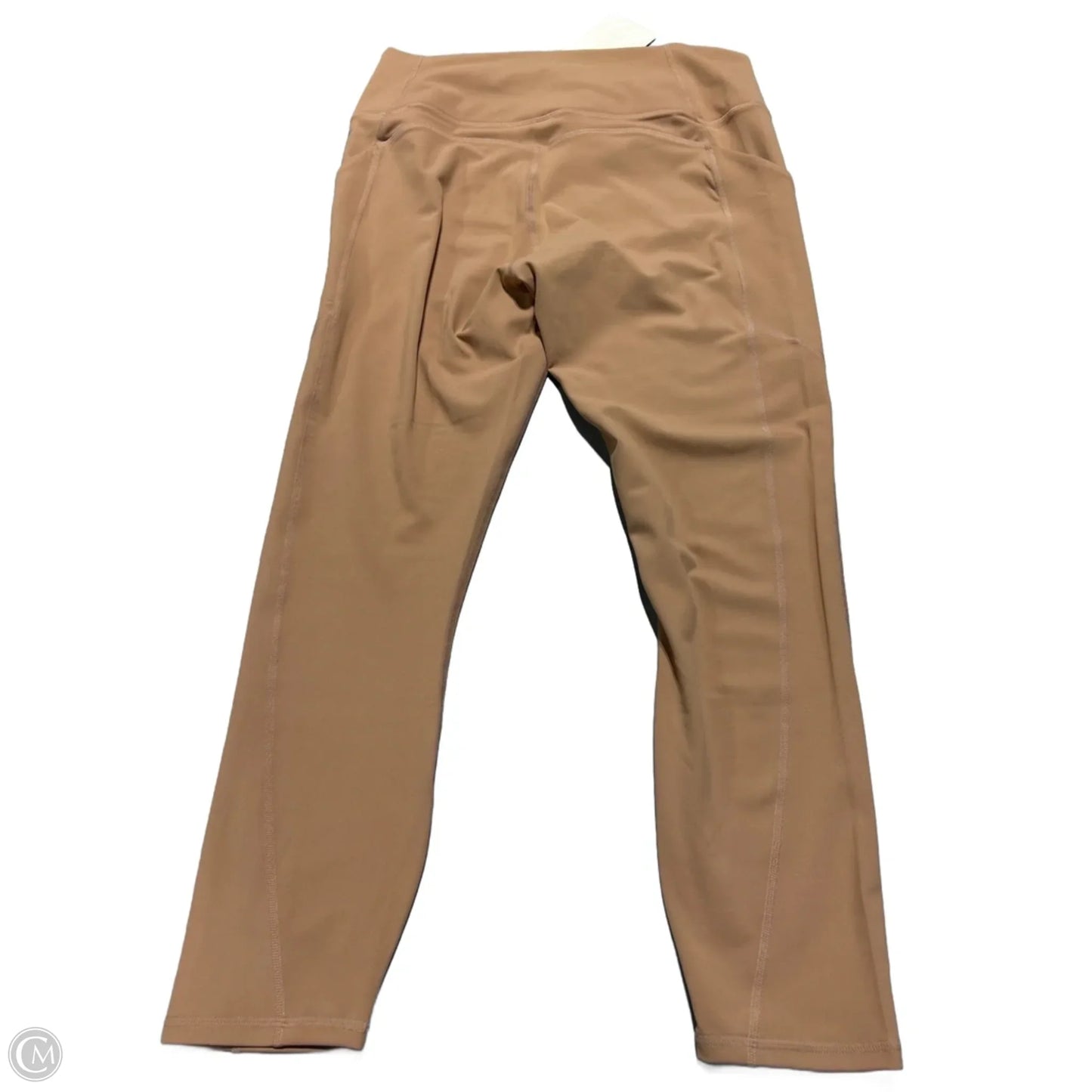 Athletic Leggings By Fabletics In Tan, Size: Xl