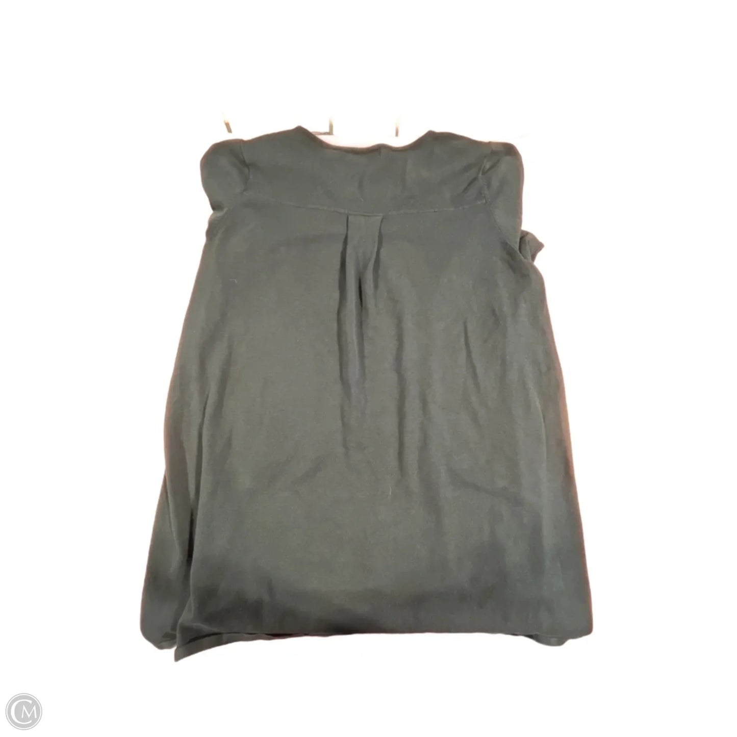 Top 3/4 Sleeve By Tahari In Green, Size: 1x