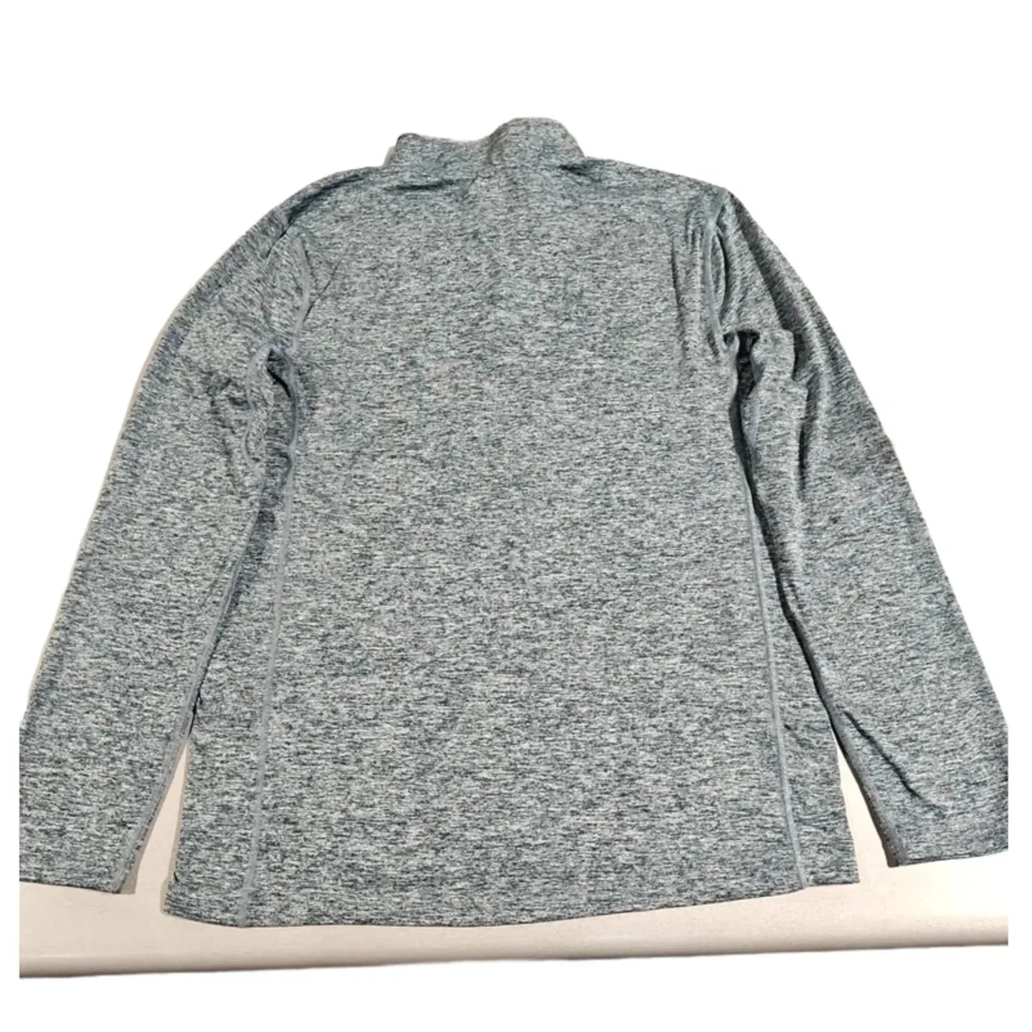 Athletic Top Long Sleeve Collar By Tek Gear In Blue, Size: S