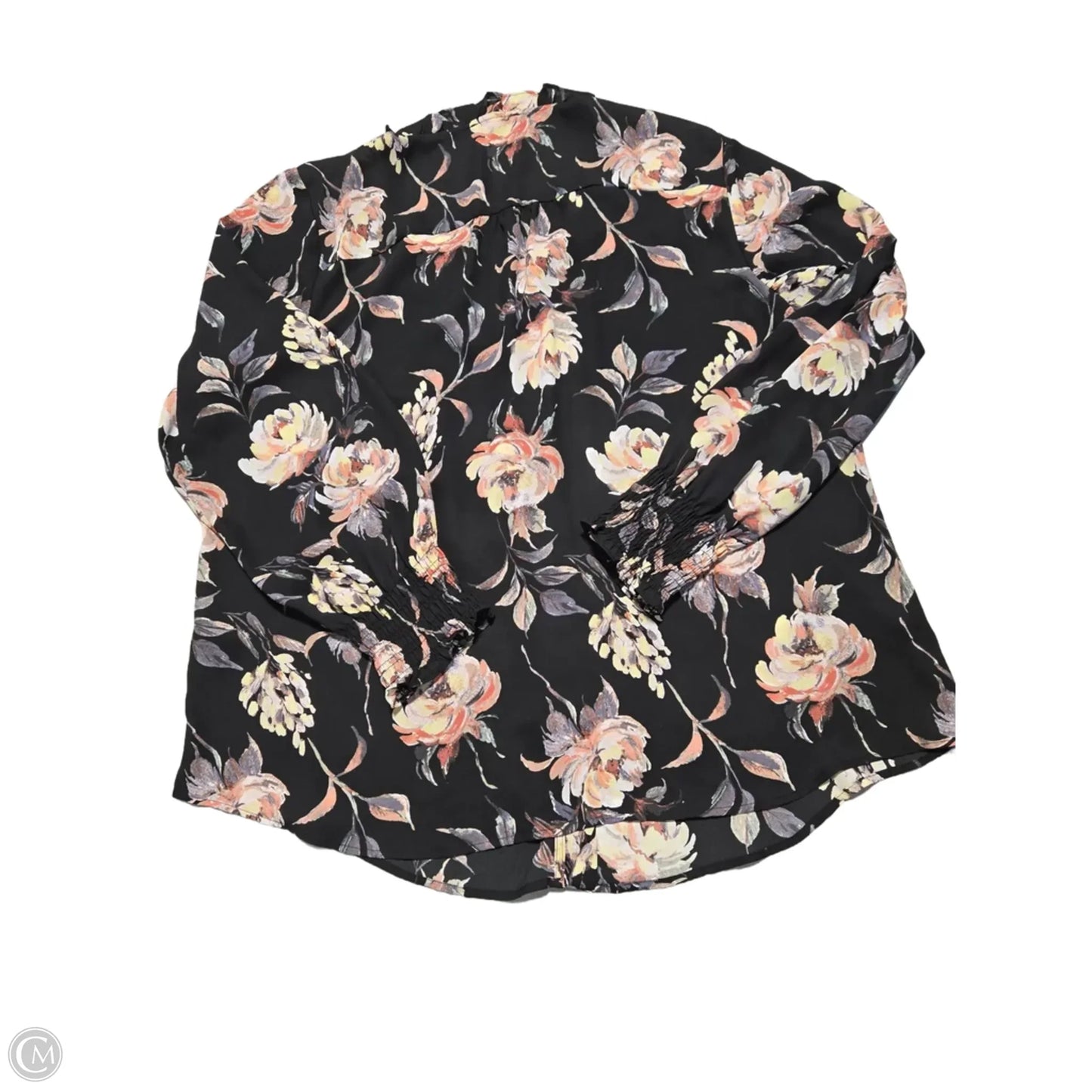 Top Long Sleeve By Maurices In Black, Size: Xxl