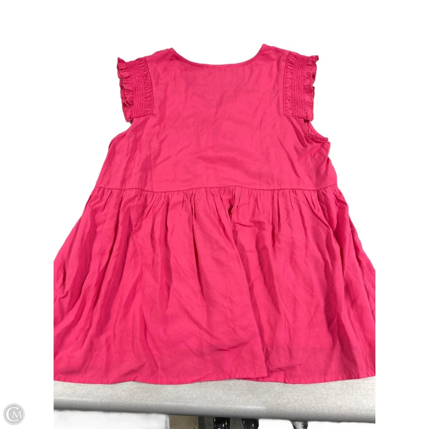 Top Sleeveless By Staccato In Pink, Size: S