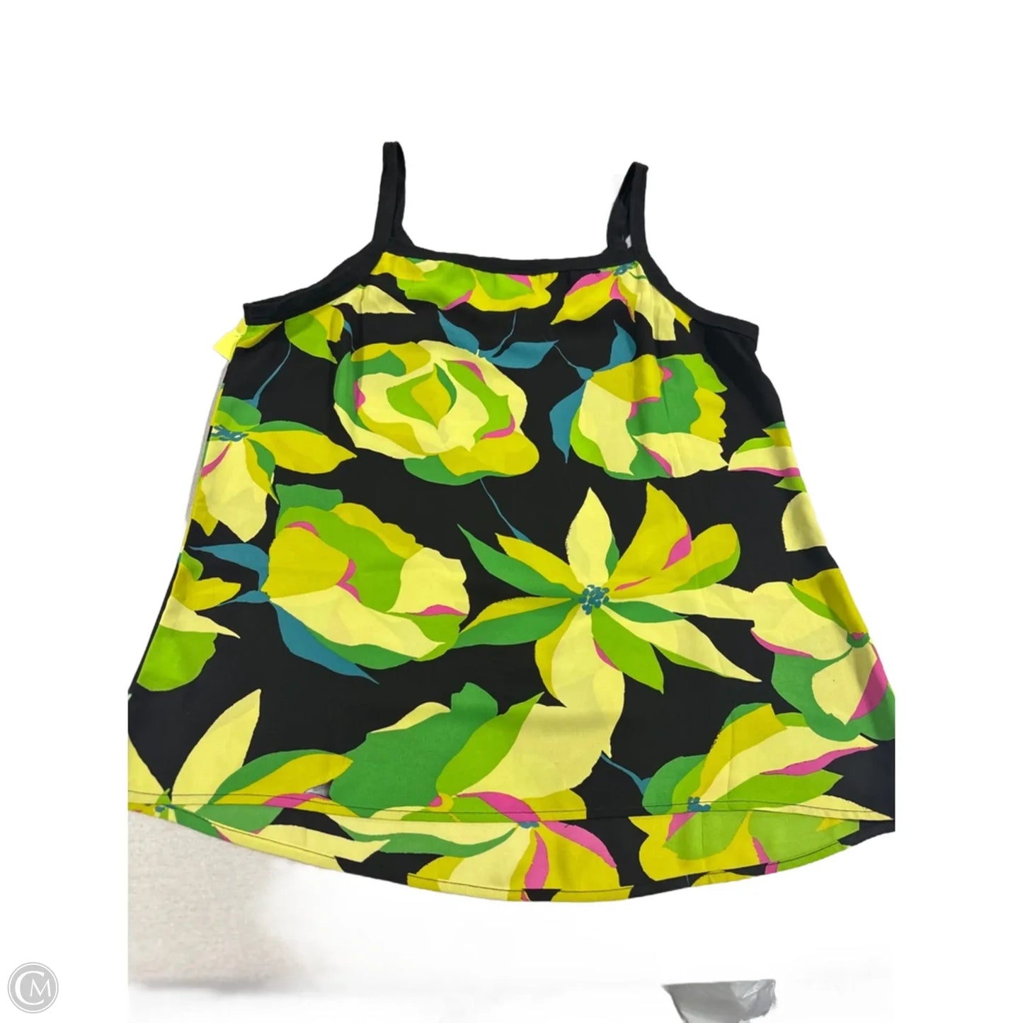 Tank Top By Cabi In Green, Size: M