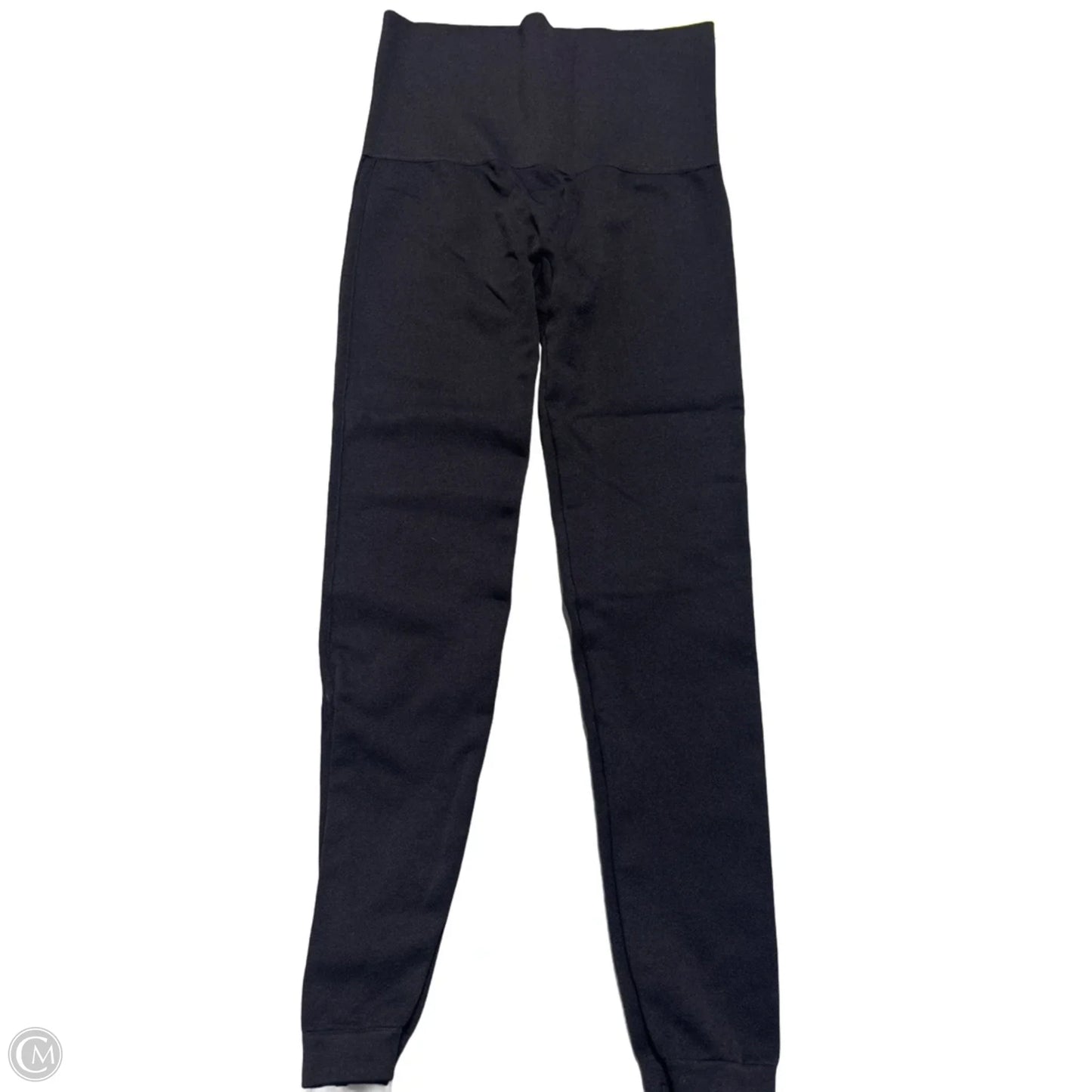 Athletic Leggings By Spanx In Black, Size: M