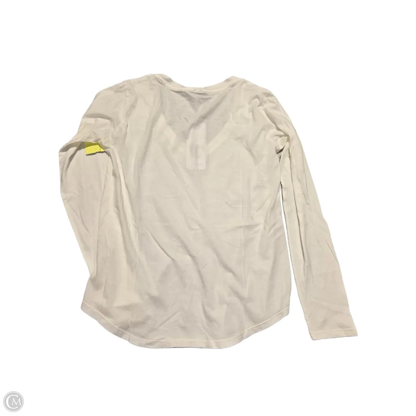 Top Long Sleeve By Bobi In Cream, Size: S