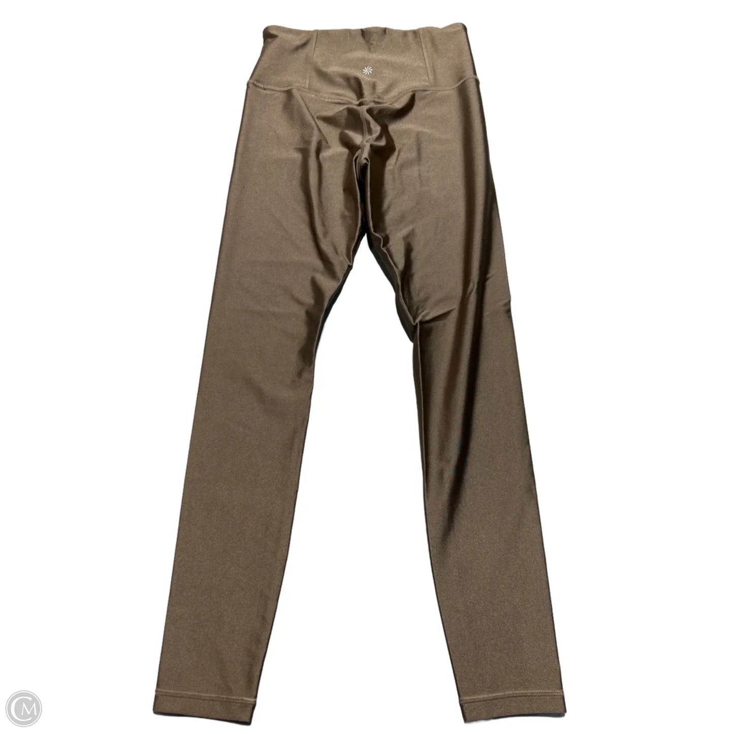 Athletic Leggings By Athleta In Bronze, Size: S